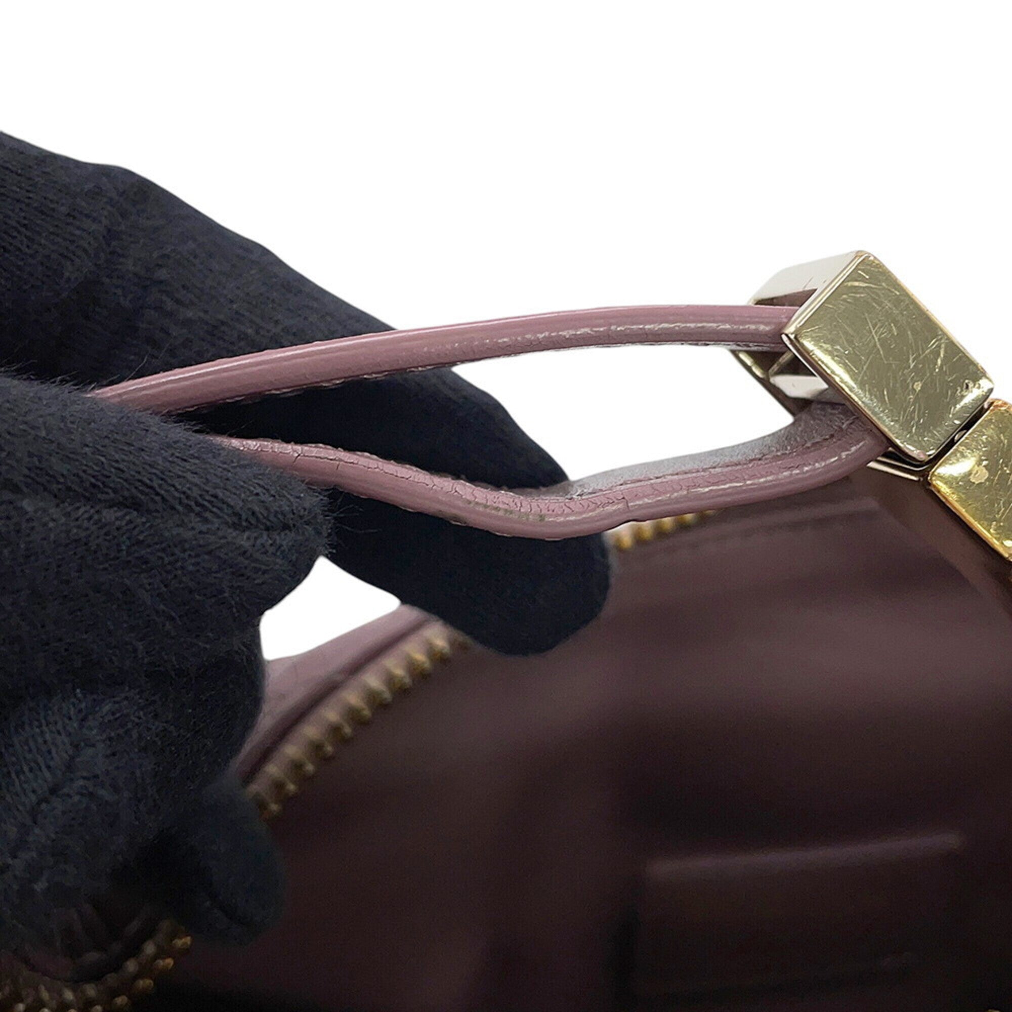 Christian Dior Gold Leather Handbag (Pre-Owned)