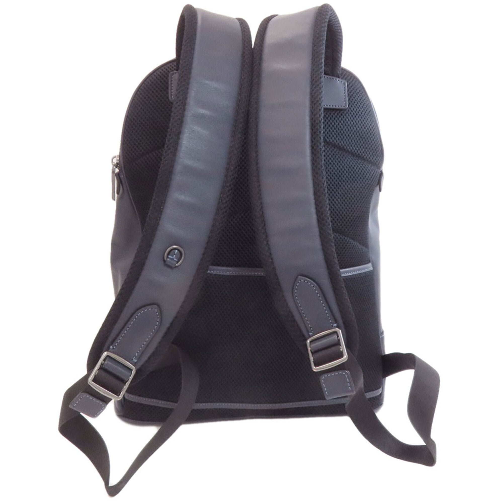 Coach Navy Pvc Backpack (Pre-Owned)