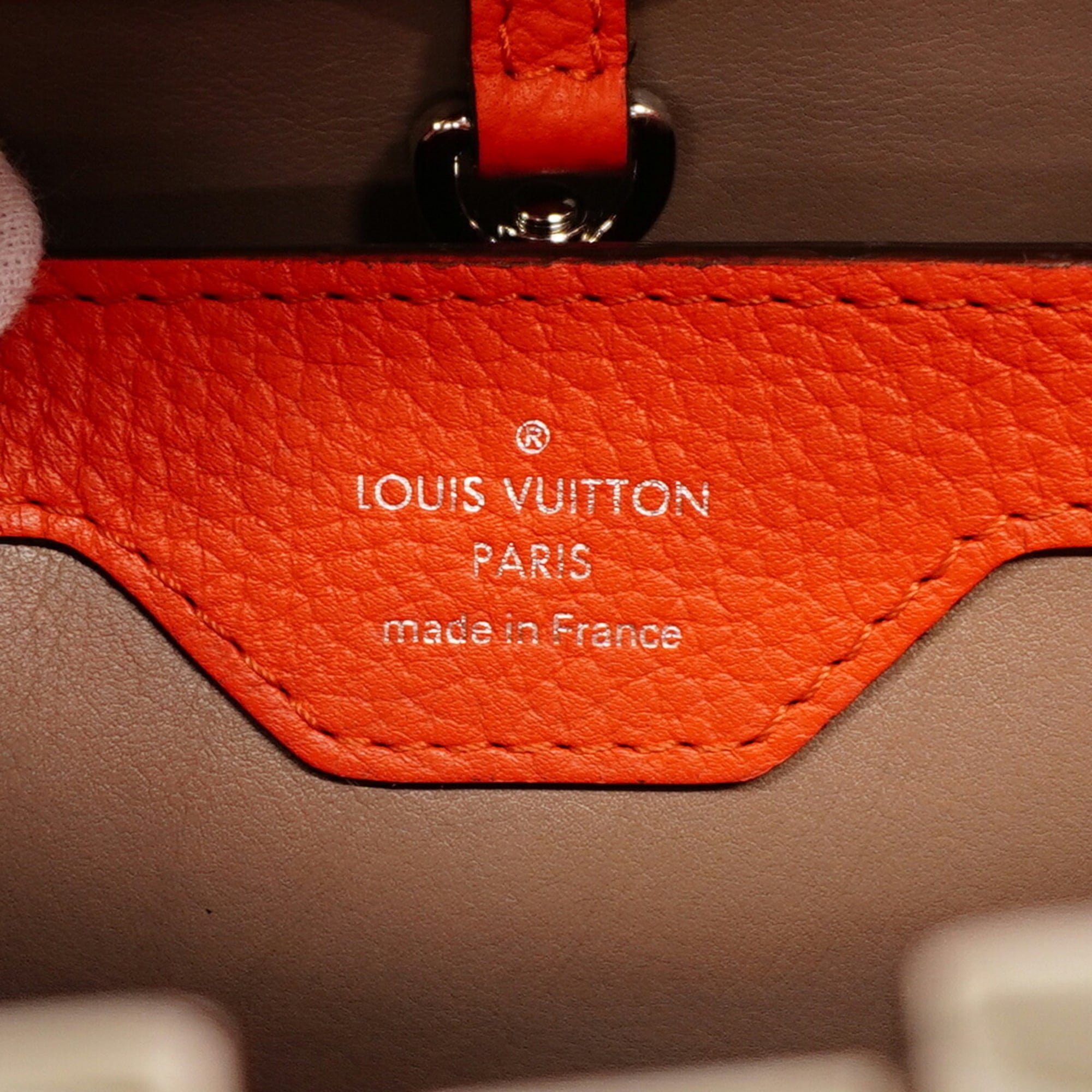 Louis Vuitton Red Color Handbag (Pre-Owned)