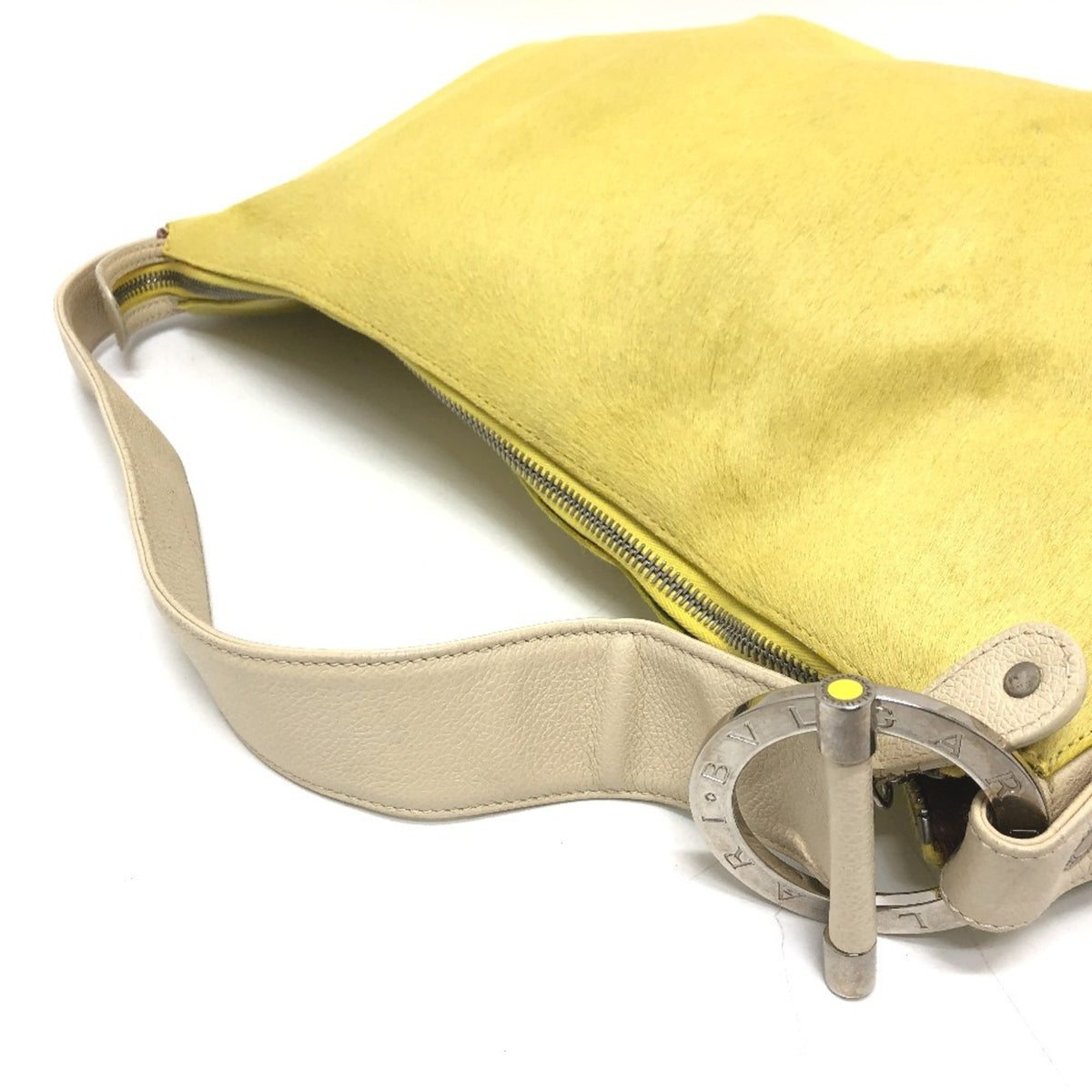 Bvlgari Yellow Leather Shoulder Bag (Pre-Owned)