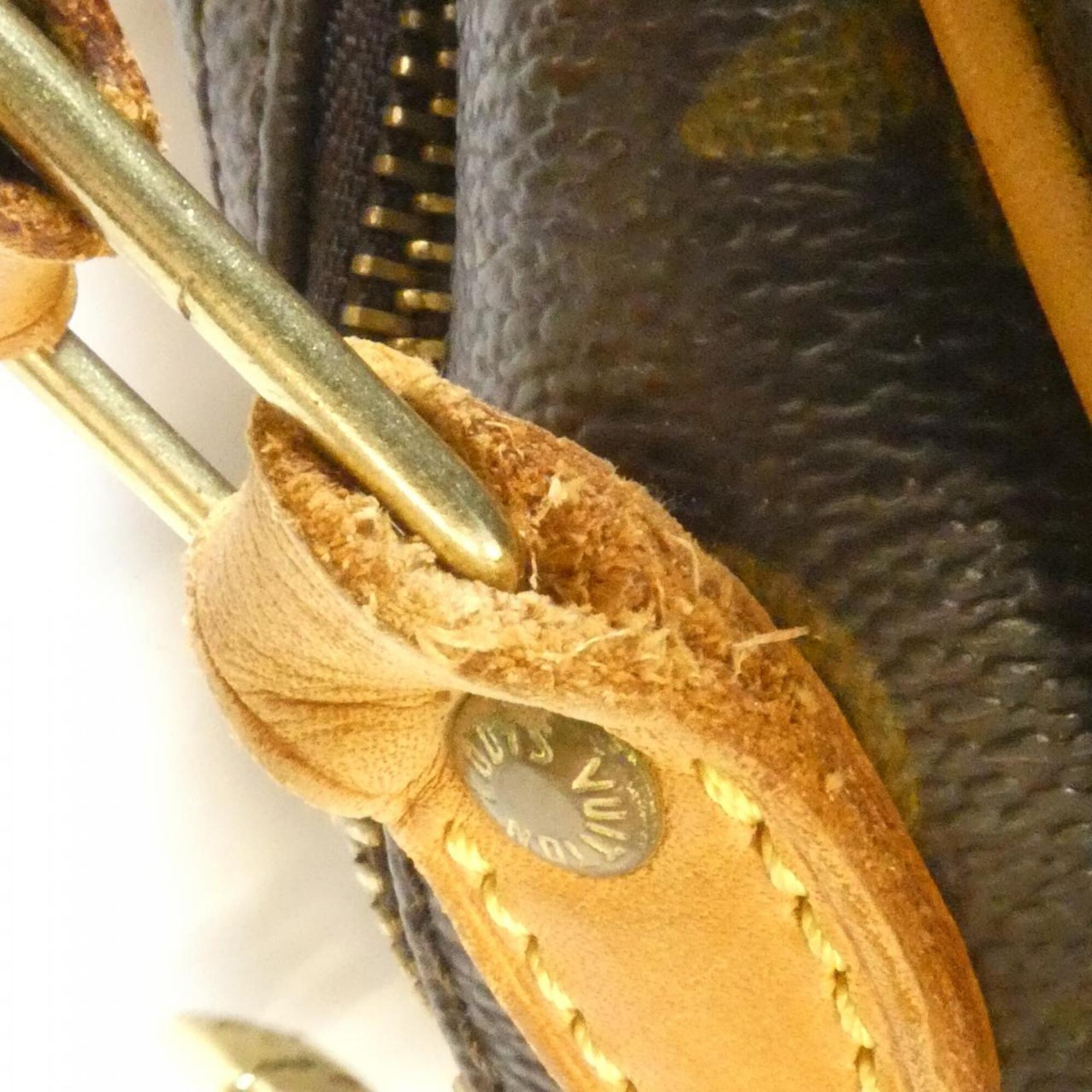 Louis Vuitton Marron Coated Canvas Shoulder Bag