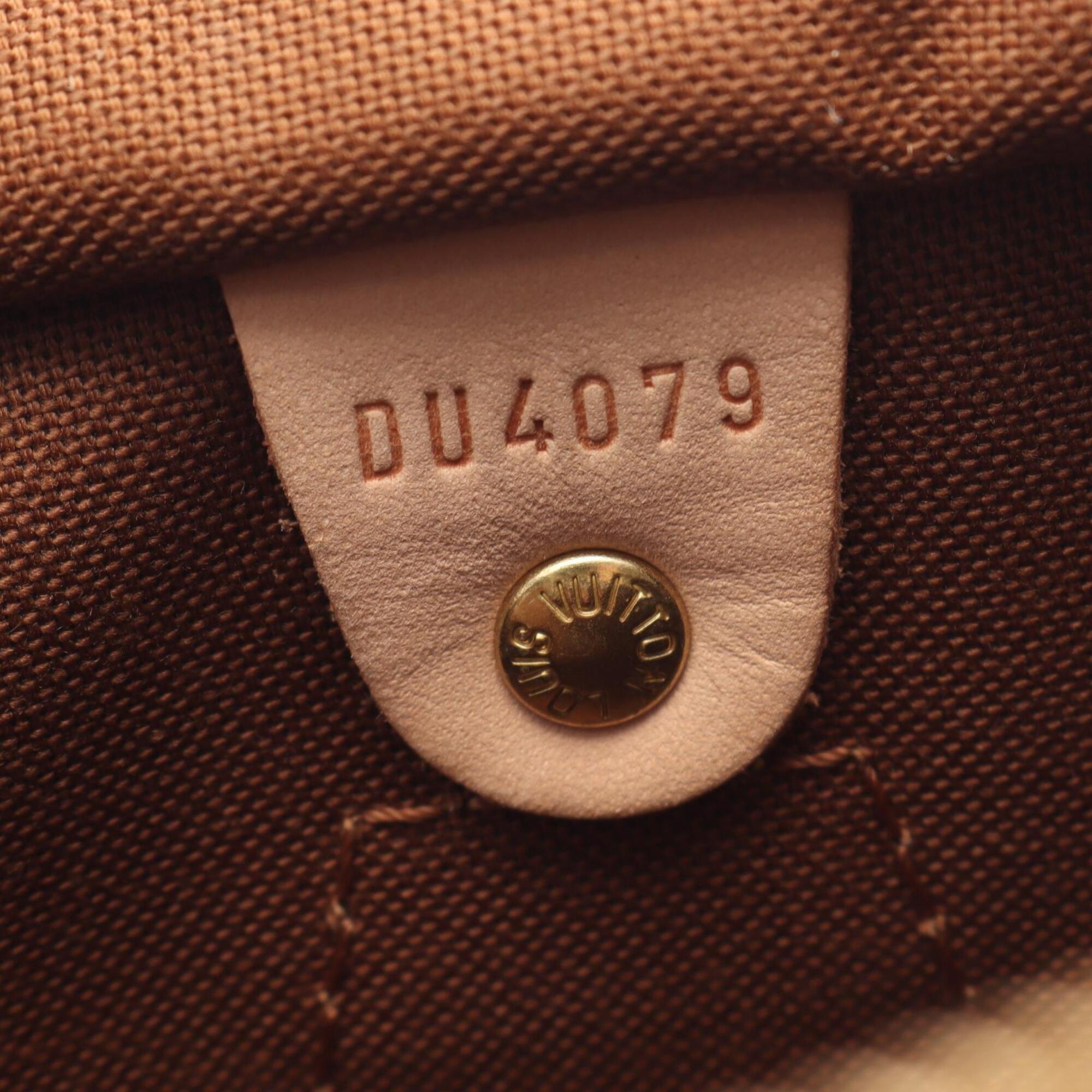 Louis Vuitton Brown Pvc Leather Handbag (Pre-Owned)