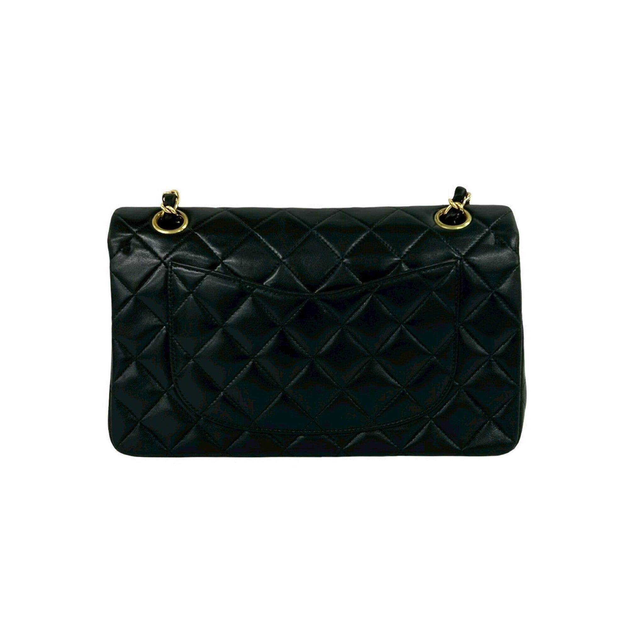 Chanel Black Leather Shoulder Bag (Pre-Owned)