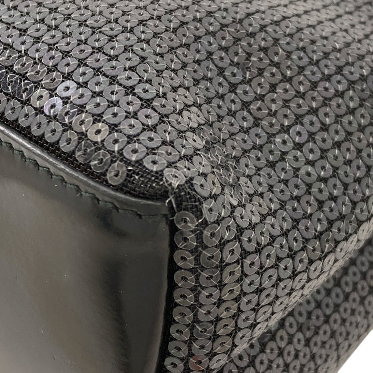 Prada Black Spangles Handbag (Pre-Owned)
