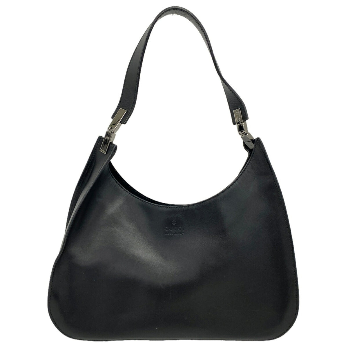 Gucci Black Leather Shoulder Bag (Pre-Owned)