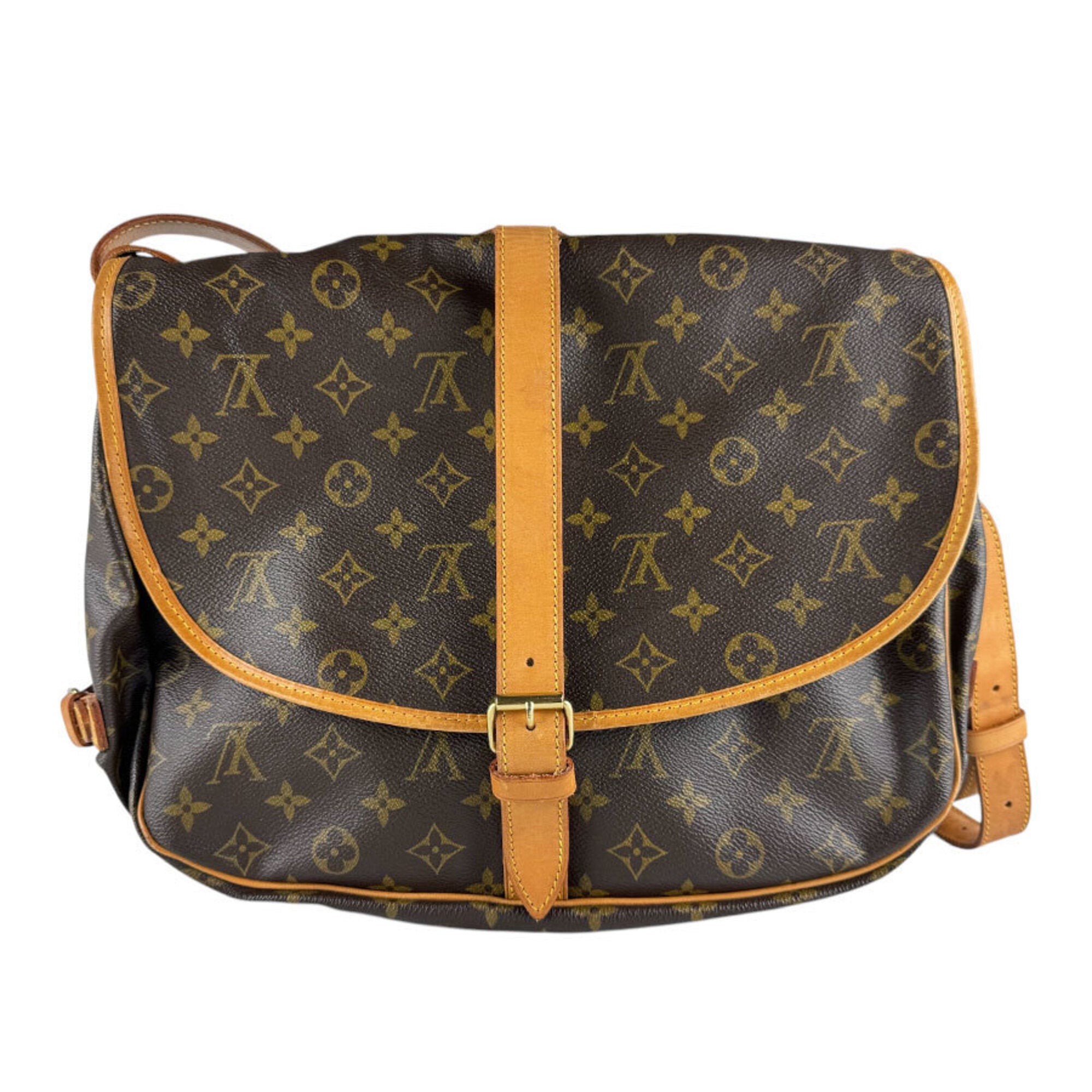 Louis Vuitton Brown Monogram Monogram Shoulder Bag (Pre-Owned)