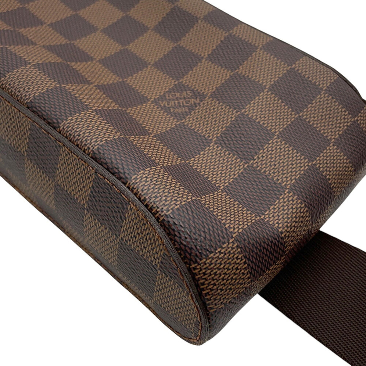 Louis Vuitton Damier Brown Damier Canvas Ebene Shoulder Bag Sling Bag (Pre-Owned)