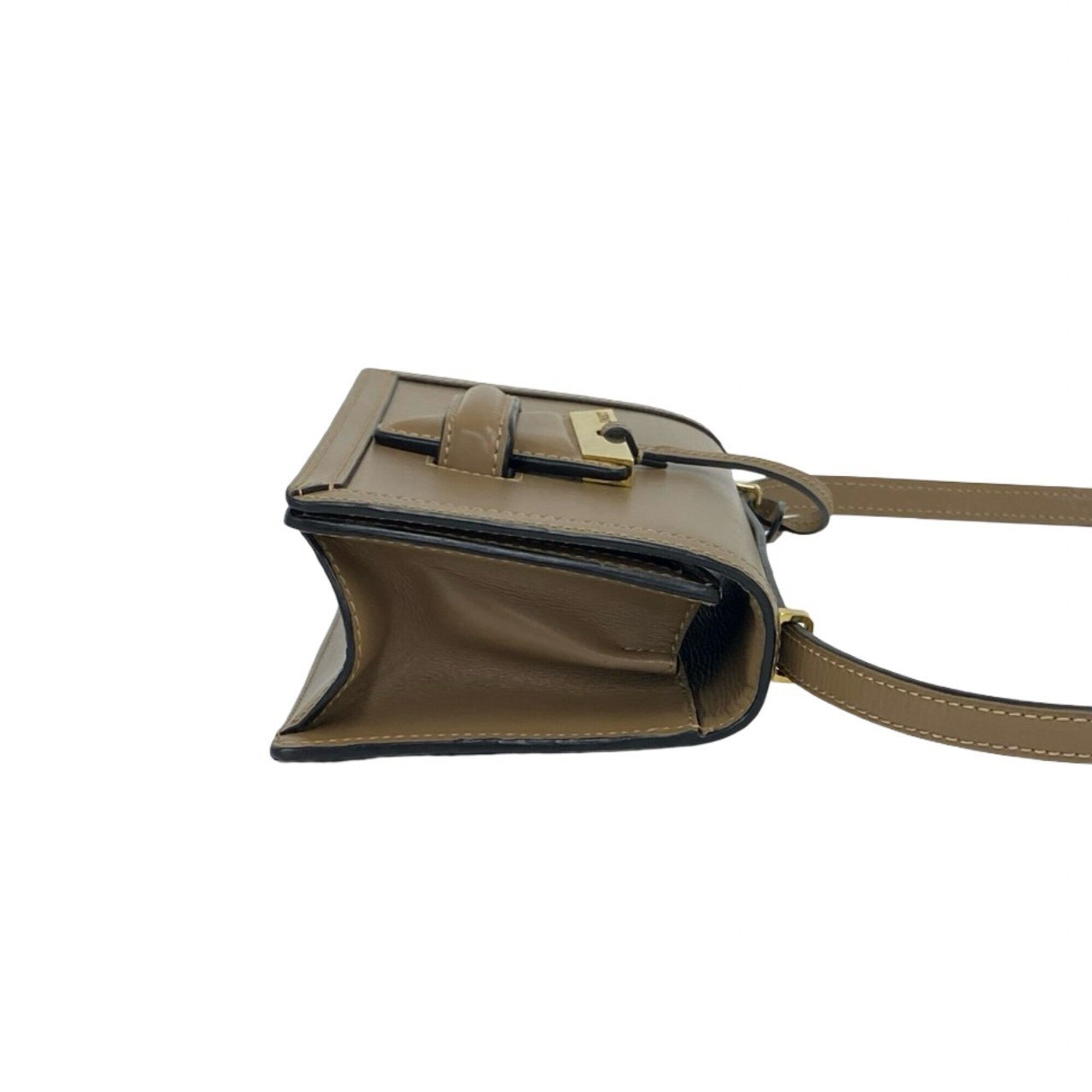 Loewe Beige Leather Pochette Shoulder Bag (Pre-Owned)