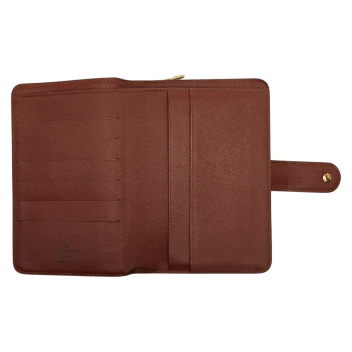 Louis Vuitton Brown Pvc Leather Wallet (Bi-Fold) (Pre-Owned)