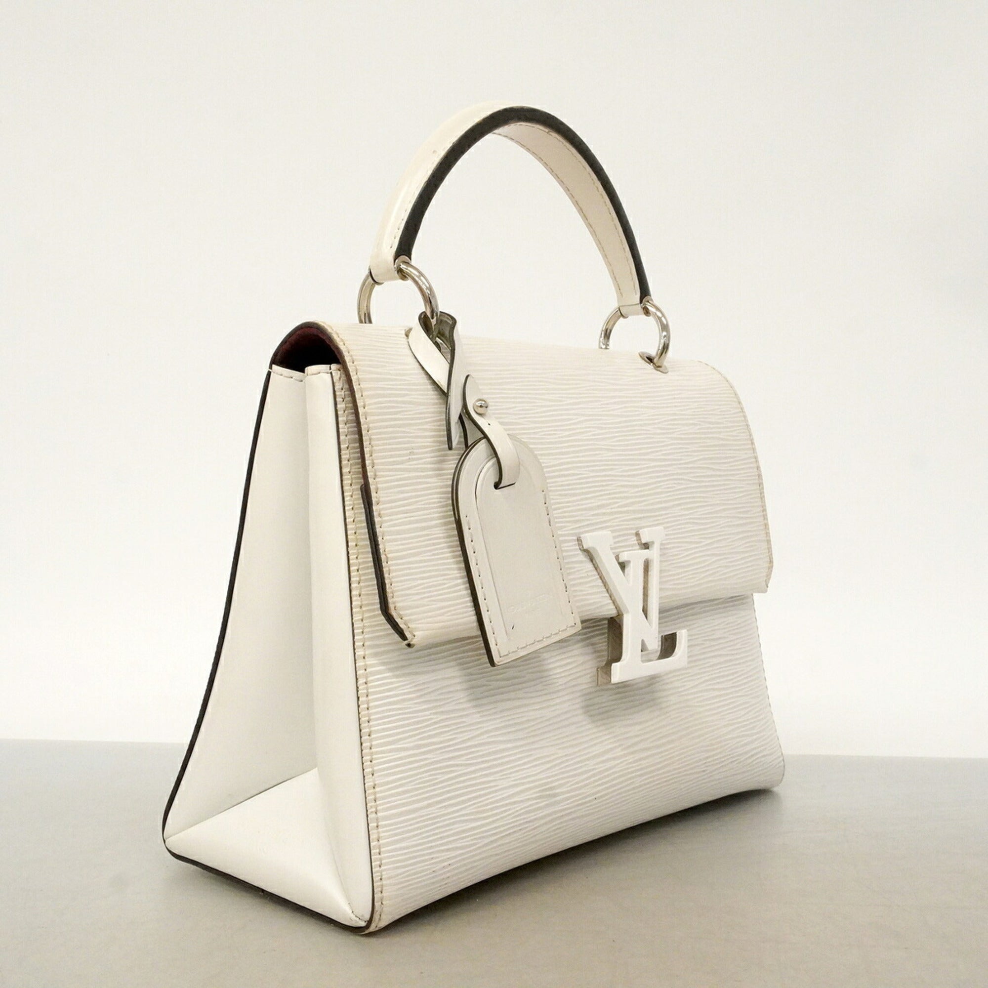 Louis Vuitton Blanc Handbag (Pre-Owned)