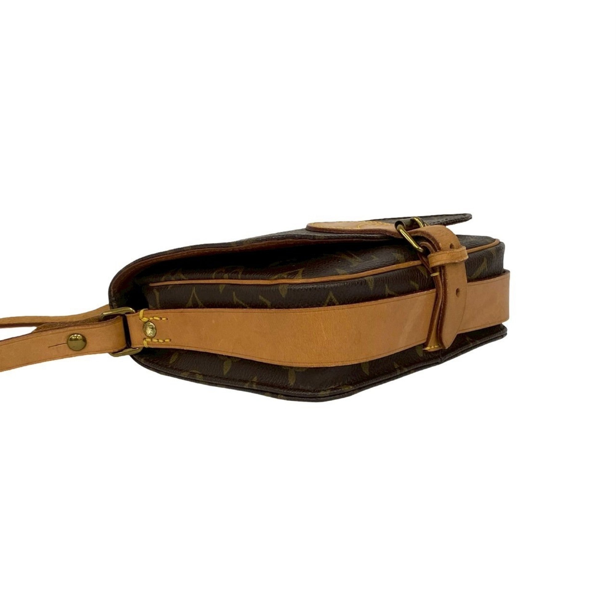 Louis Vuitton Brown Leather Pvc Pochette Shoulder Bag (Pre-Owned)