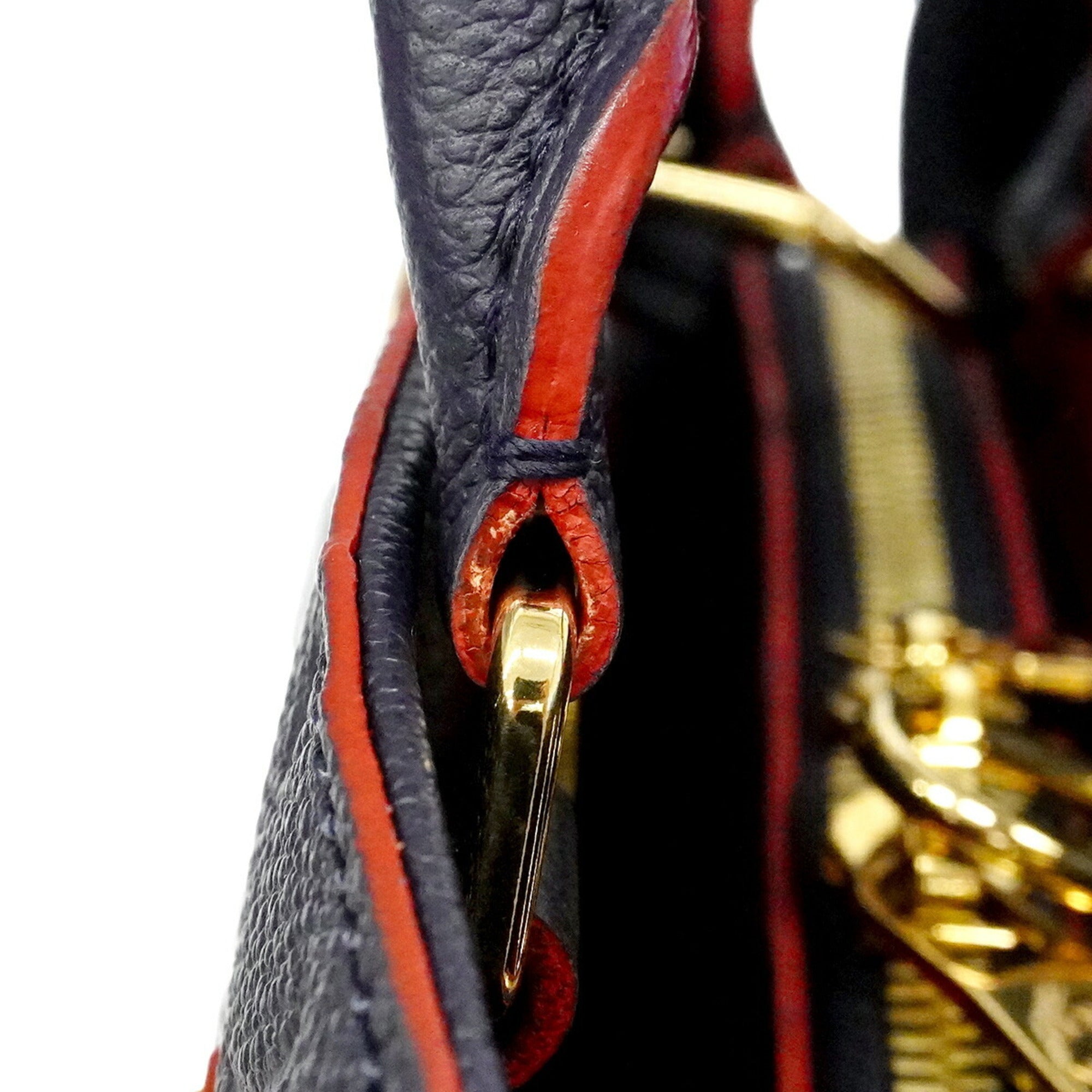 Louis Vuitton Marine Rouge Handbag (Pre-Owned)