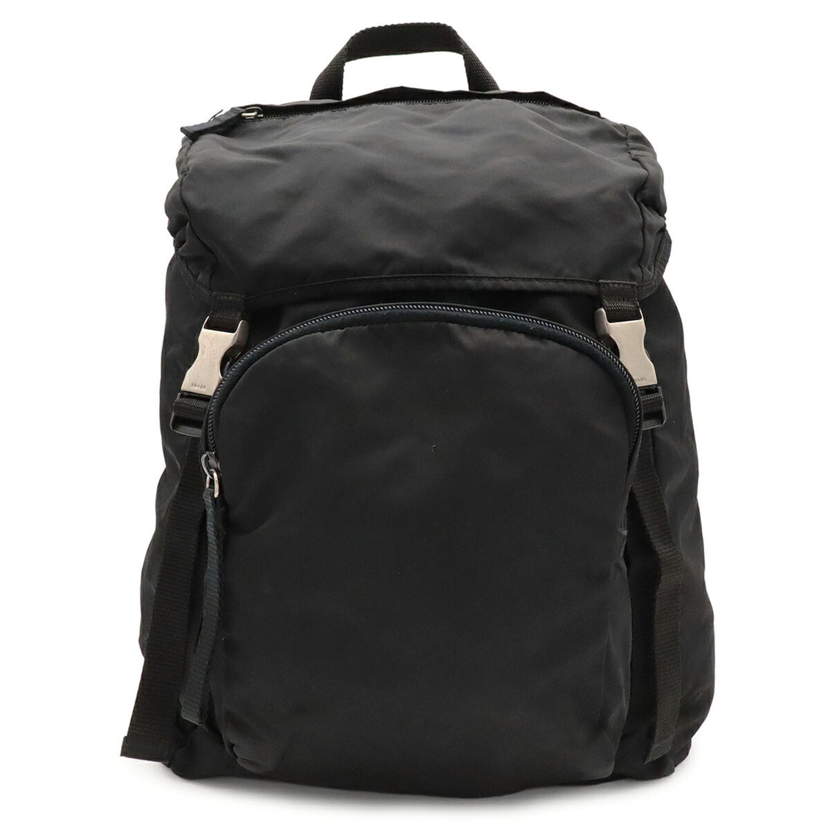 Prada Black Nero Nylon Backpack (Pre-Owned)