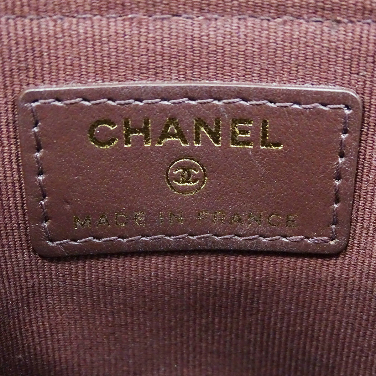 Chanel Black Grained Calfskin Coin Purse/Coin Case (Pre-Owned)