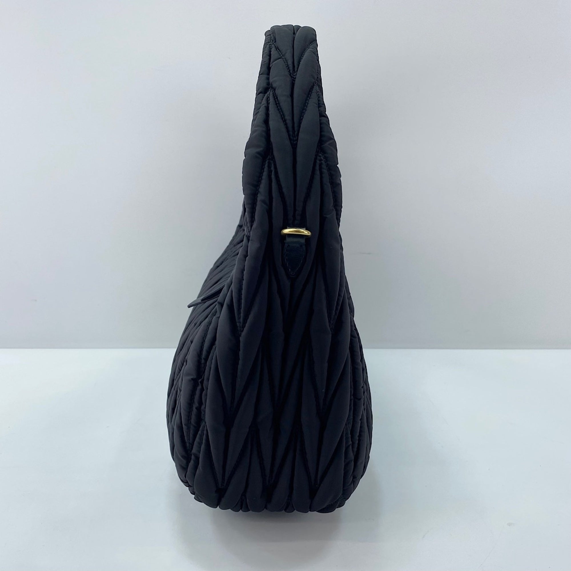 Miu Miu Black Nylon Handbag (Pre-Owned)