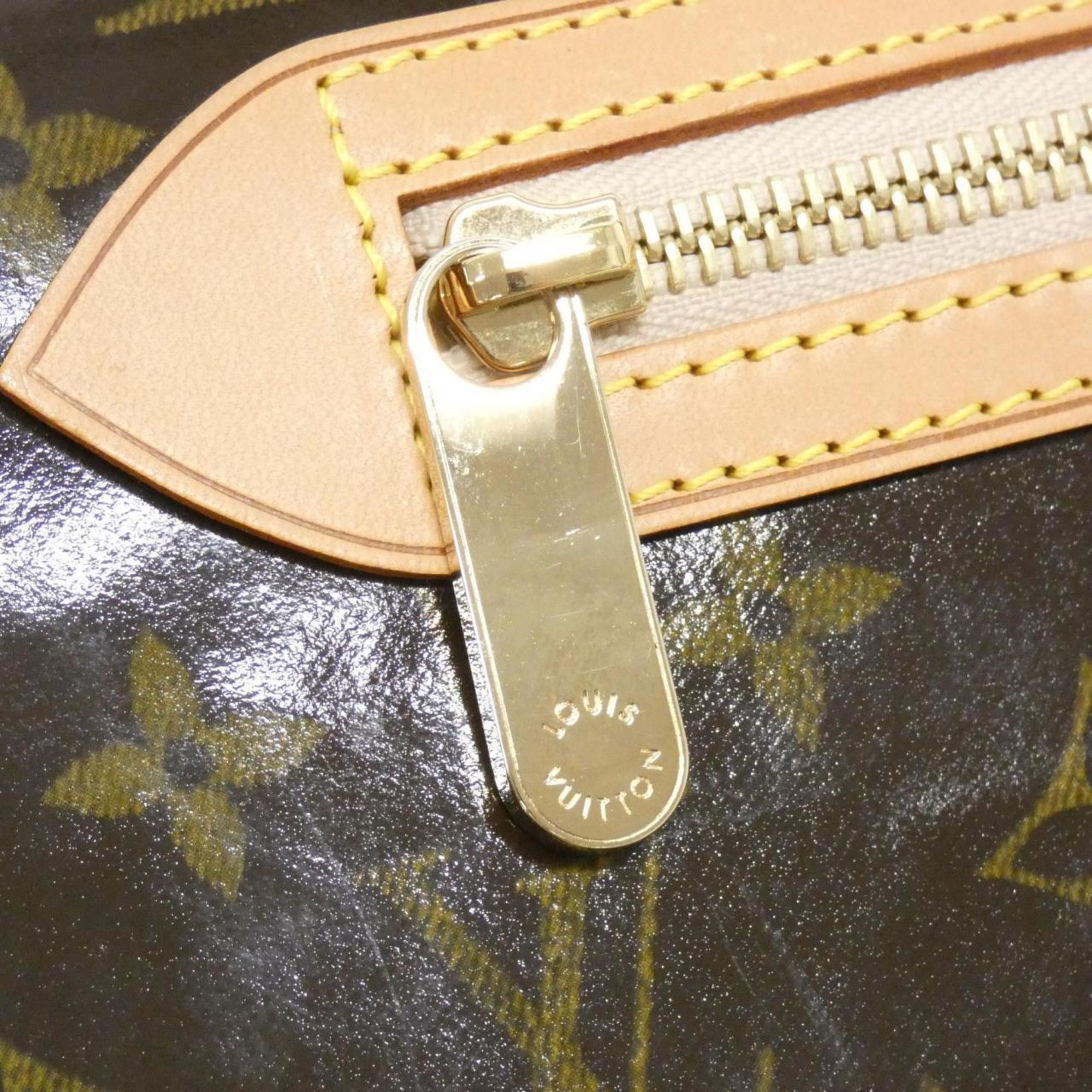 Louis Vuitton Brown Pvc Tweed Handbag (Pre-Owned)