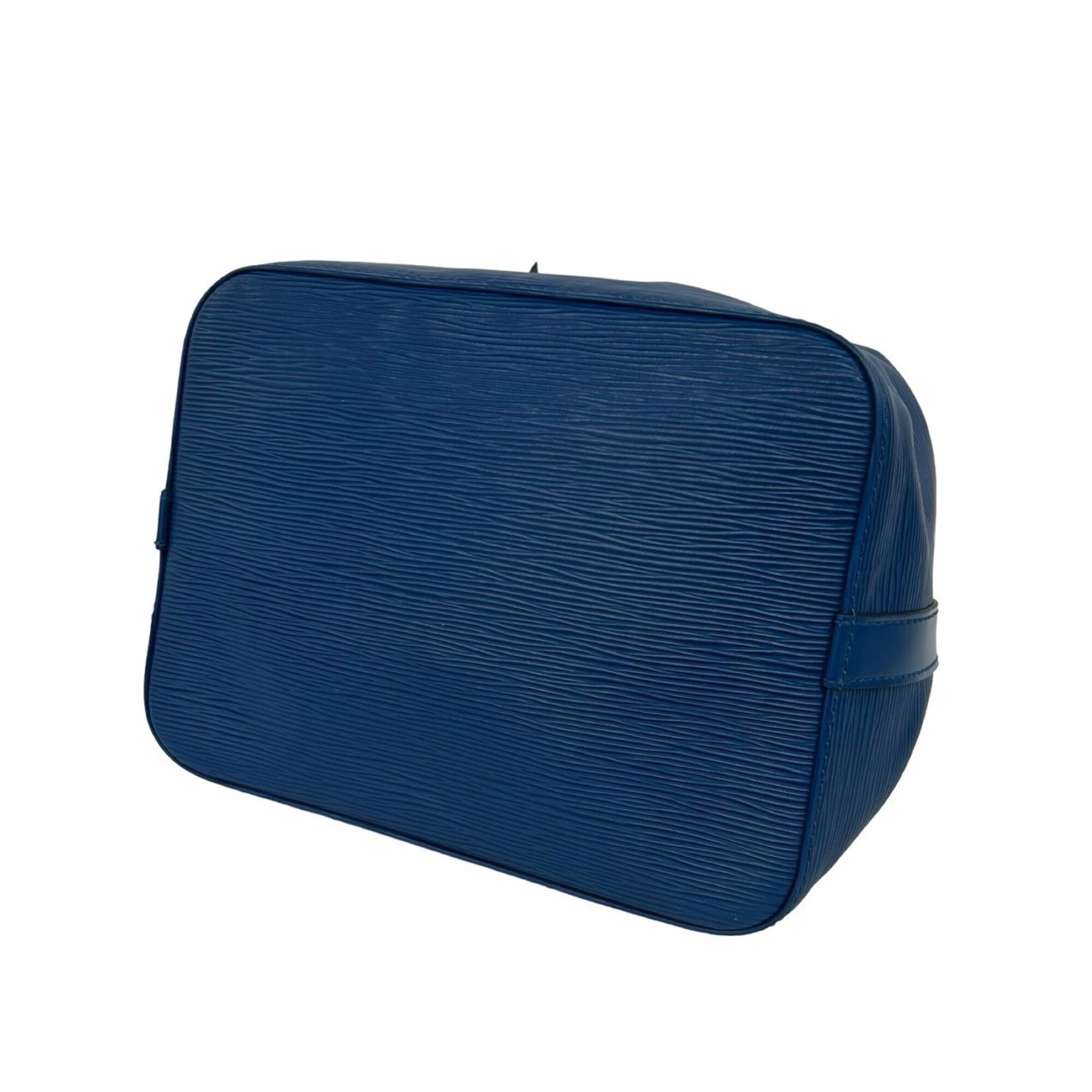Louis Vuitton Blue Leather Shoulder Bag (Pre-Owned)