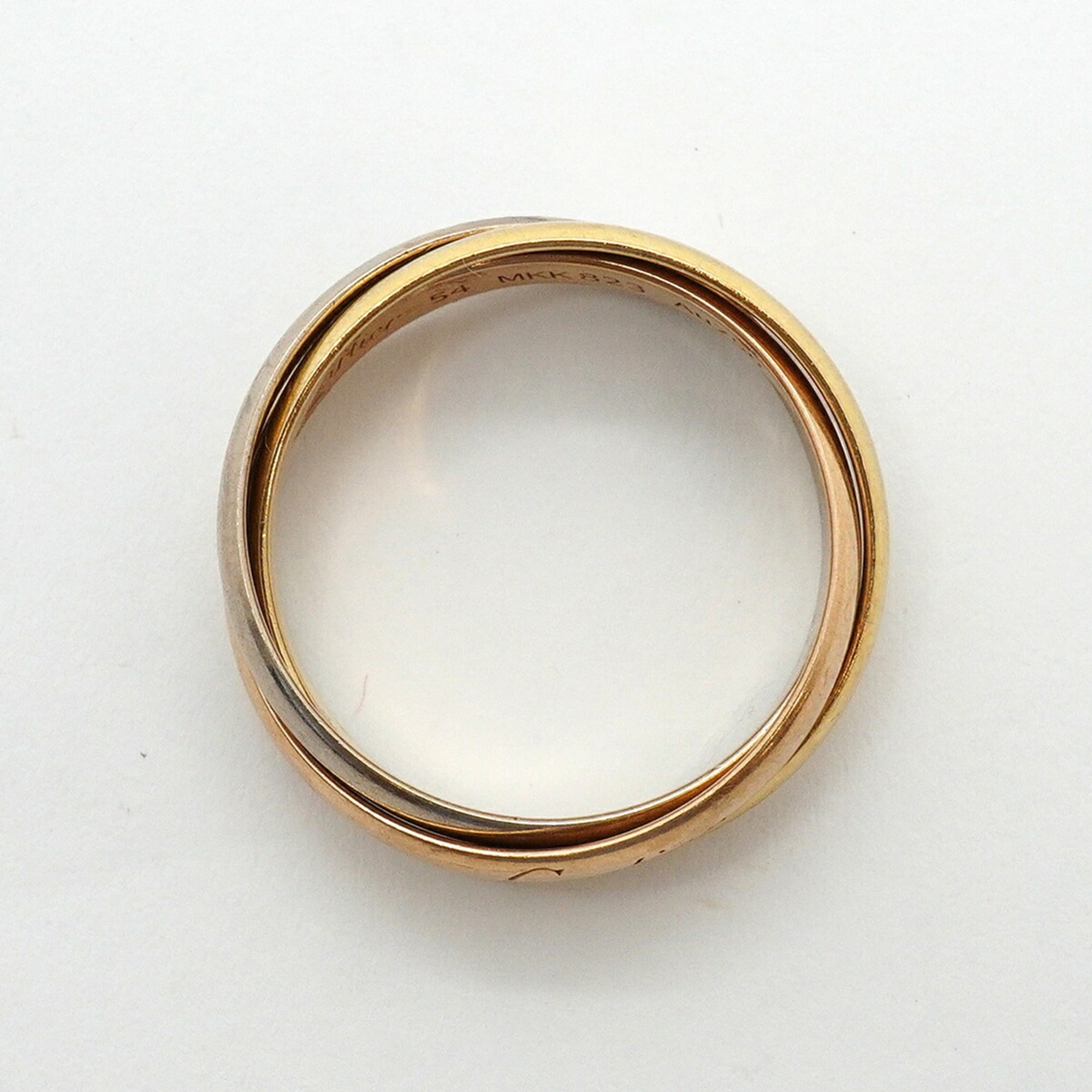 Cartier Yellow Gold (18K) Pink Gold (18K) White Gold (18K) Band Ring (Pre-Owned)