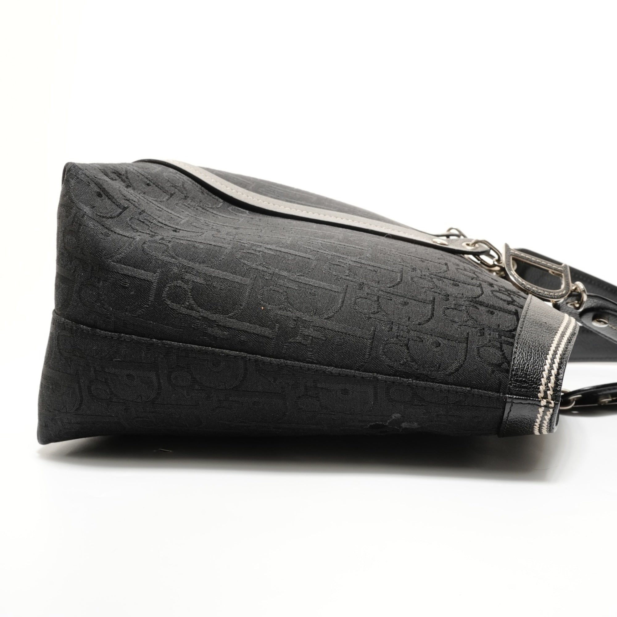 Christian Dior Black Canvas Handbag (Pre-Owned)