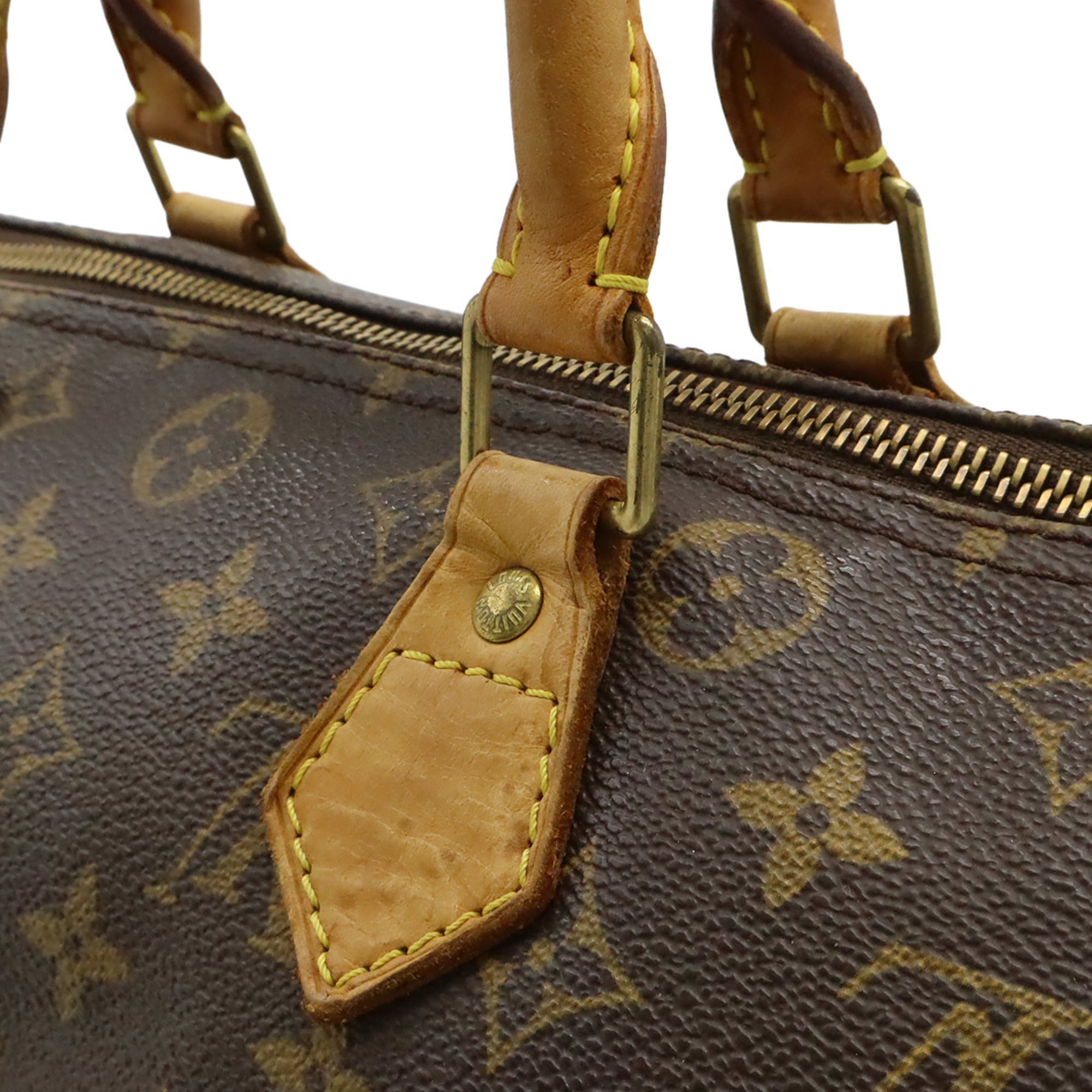 Louis Vuitton Brown Monogram Canvas Pvc Coated Canvas Handbag (Pre-Owned)