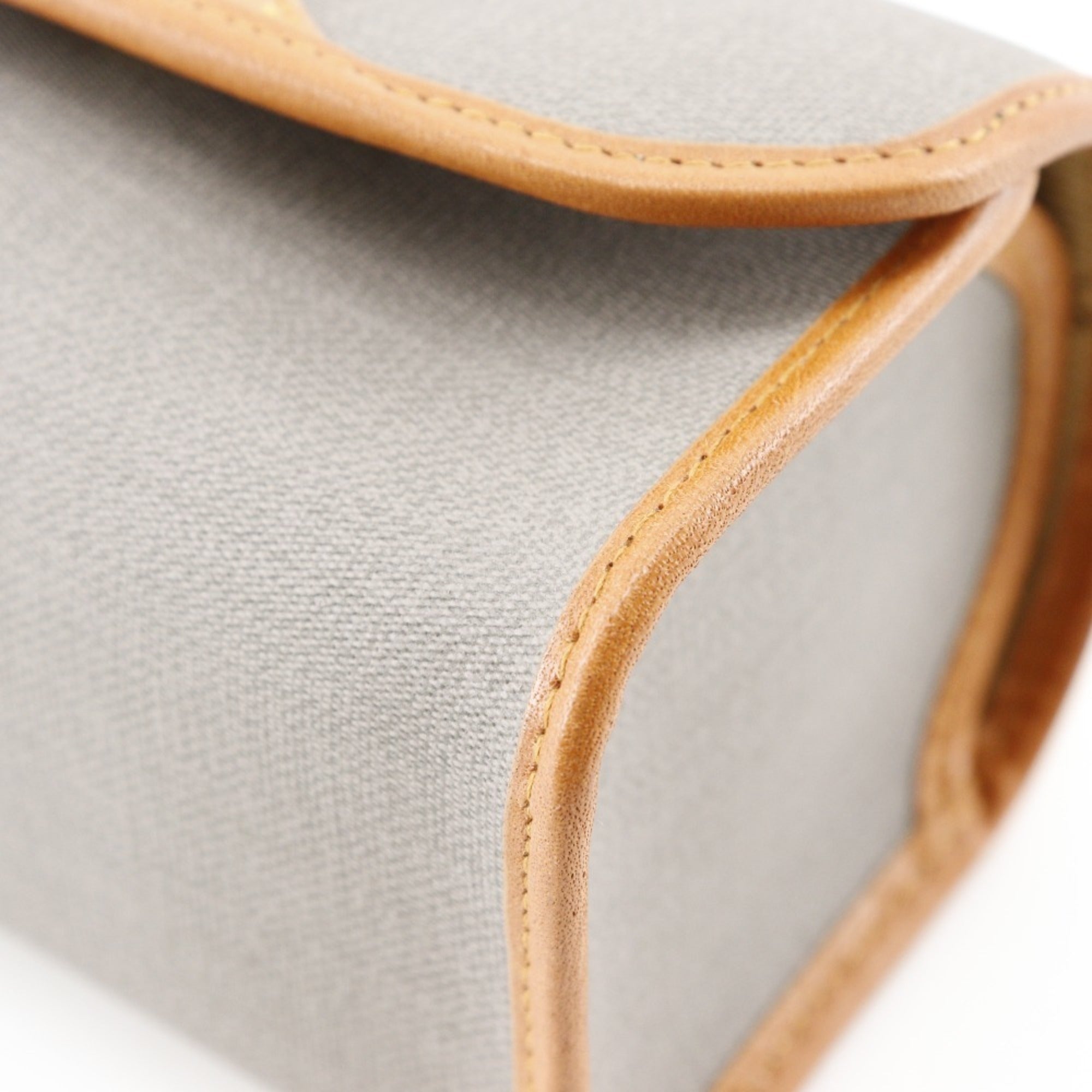 Christian Dior Gray Pvc Pouch (Pre-Owned)