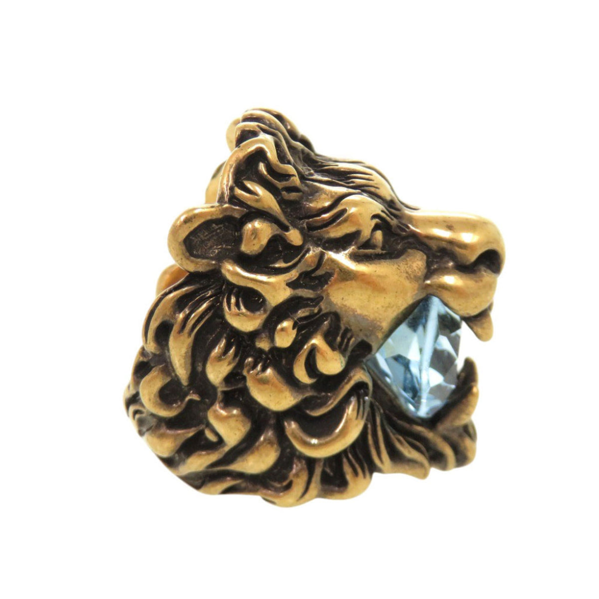 Gucci Gold Metal Band Ring (Pre-Owned)