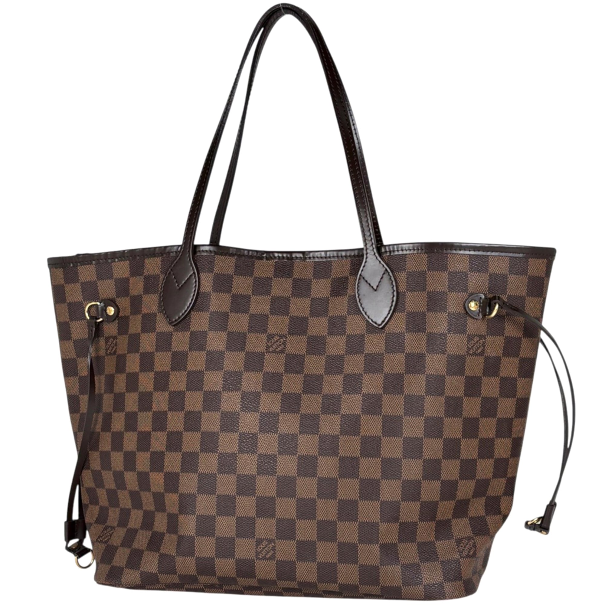Louis Vuitton Brown Damier Canvas Shoulder Bag Tote Bag (Pre-Owned)