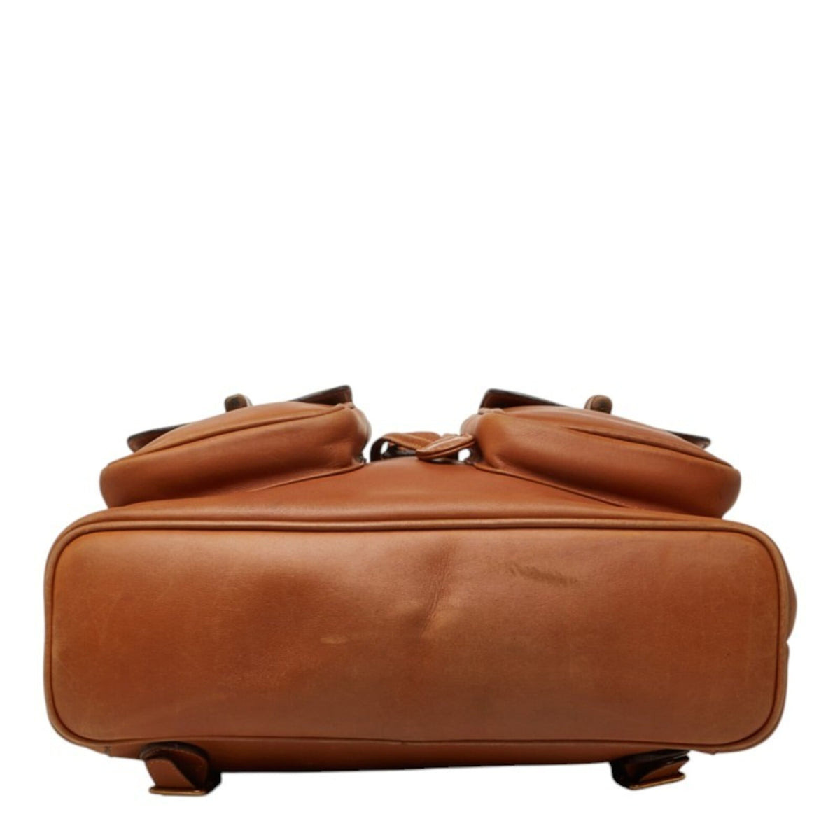 Gucci Brown Leather Backpack (Pre-Owned)
