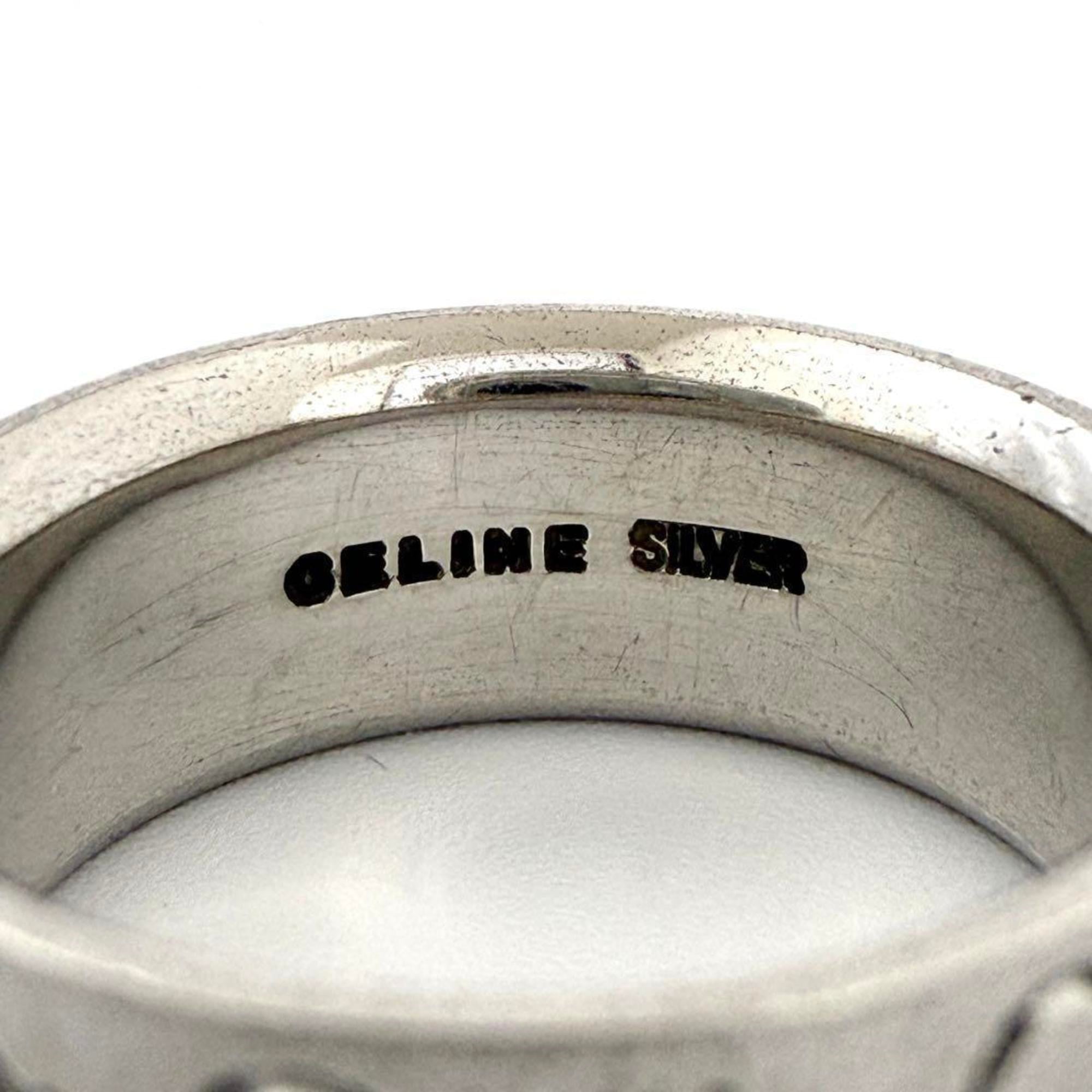 Celine Silver Band Ring (Pre-Owned)