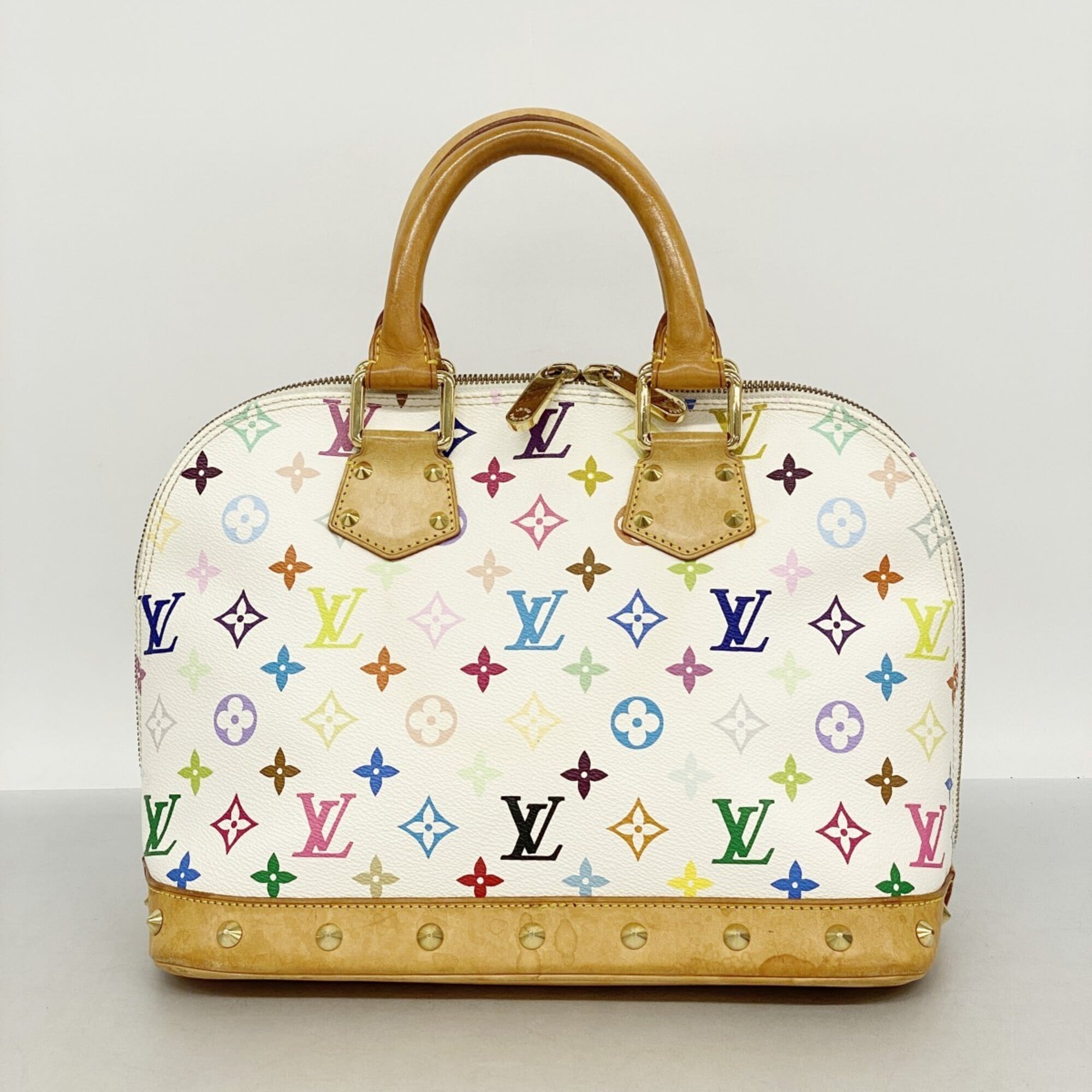 Louis Vuitton Blanc Handbag (Pre-Owned)