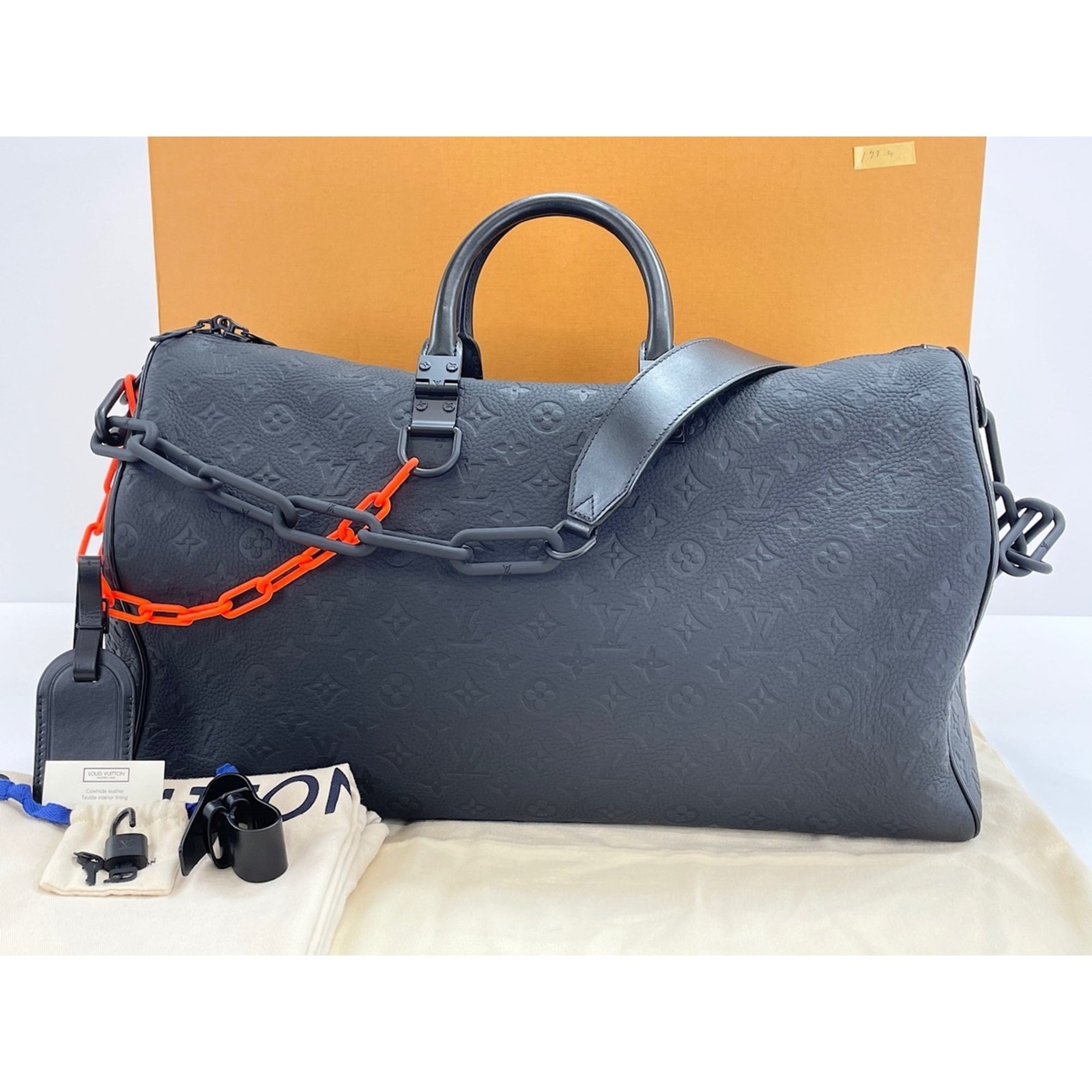 Louis Vuitton Black Boston Bag (Pre-Owned)