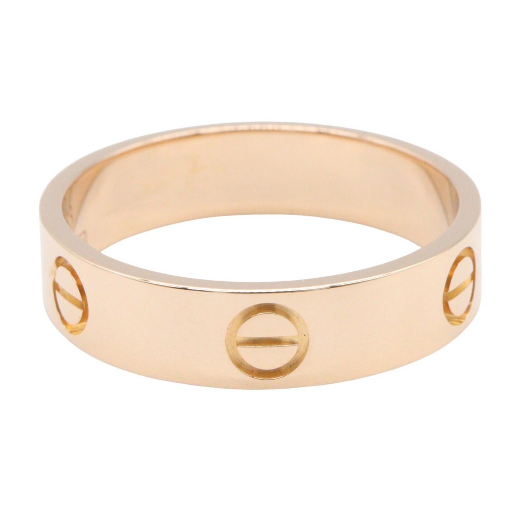 Cartier Gold Pink Gold (18K) Band Ring (Pre-Owned)