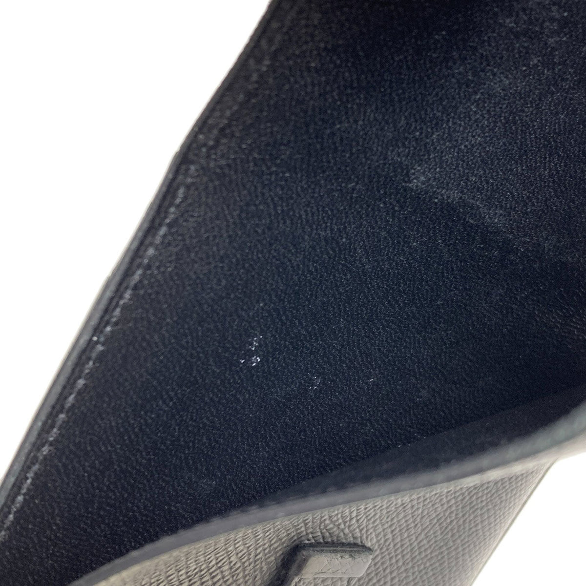 Hermes Black Epsom Leather Wallet (Bi-Fold) (Pre-Owned)