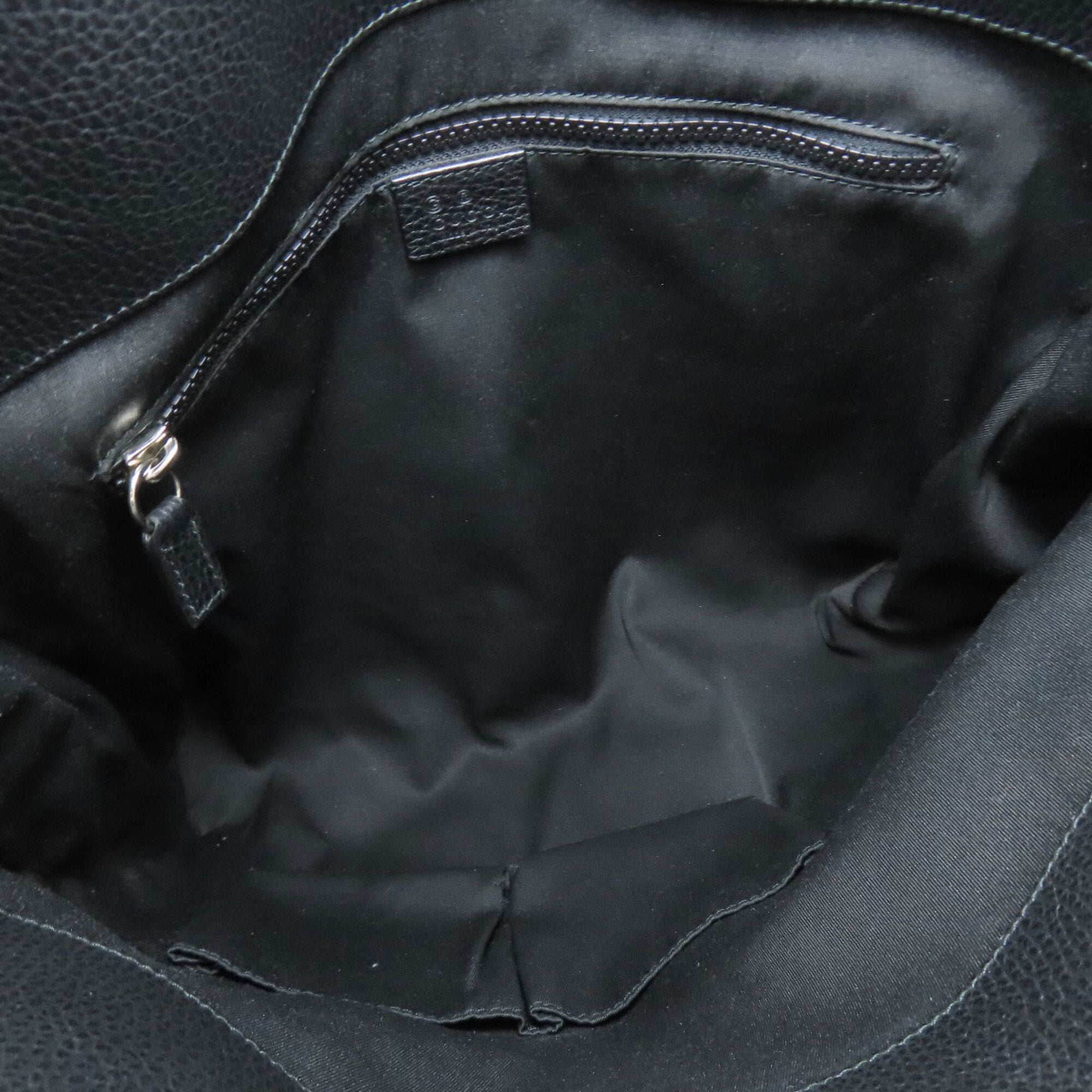 Gucci Black Nylon Canvas Tote Bag (Pre-Owned)