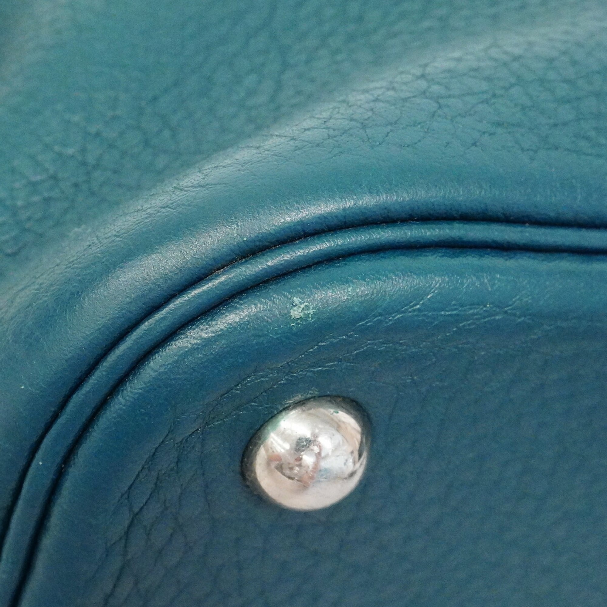 Hermes Colvert Taurillon Clemence Leather Handbag (Pre-Owned)