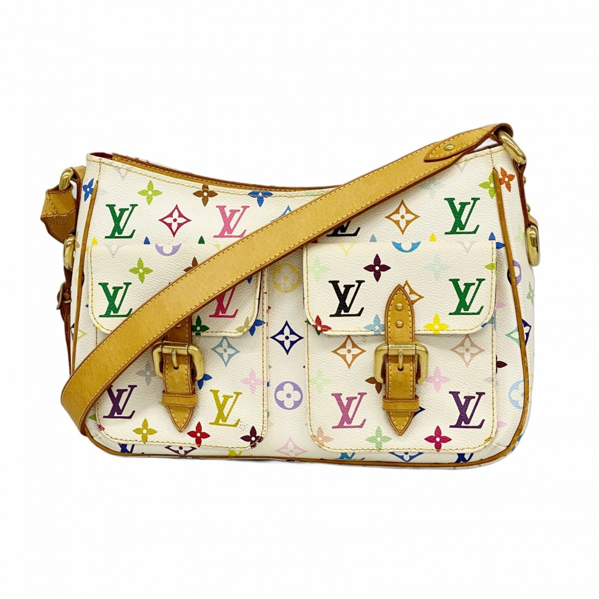 Louis Vuitton Blanc Shoulder Bag (Pre-Owned)