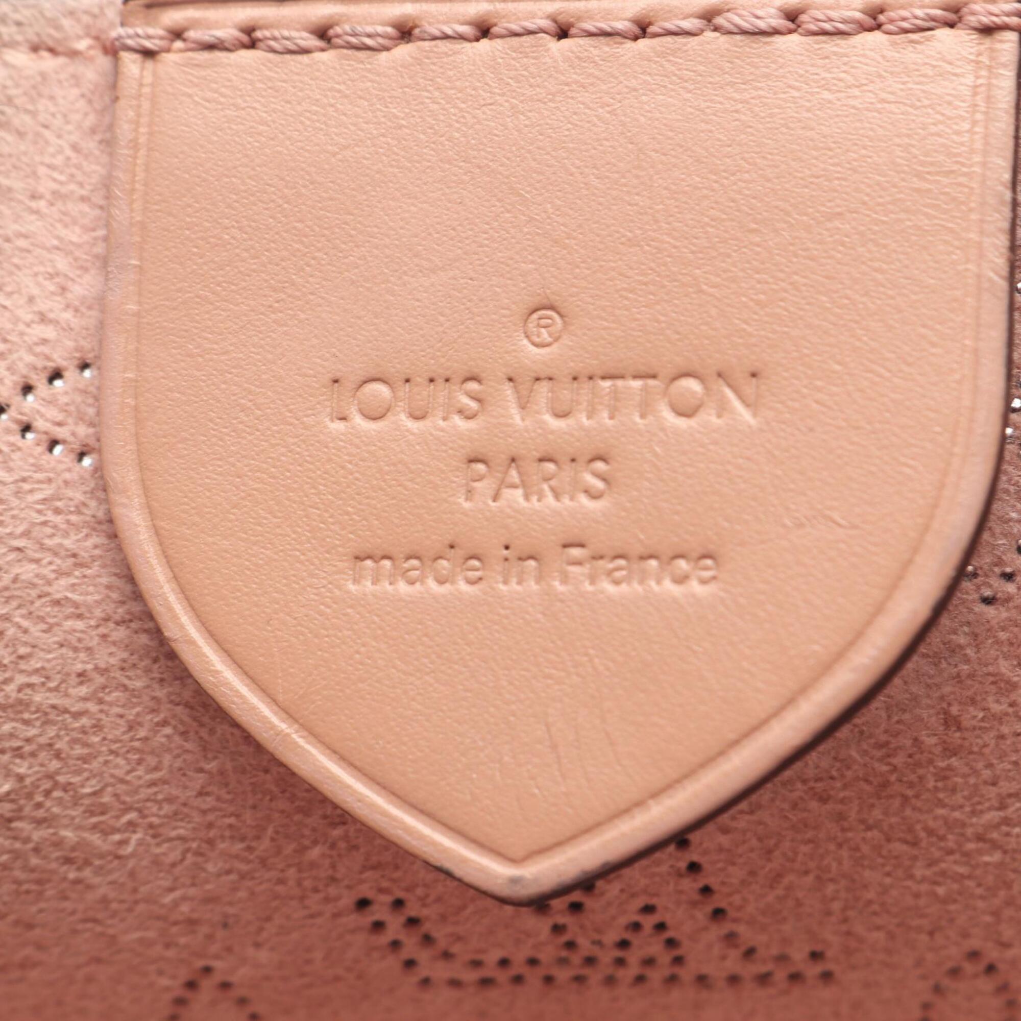 Louis Vuitton Pink Leather Handbag Pouch (Pre-Owned)