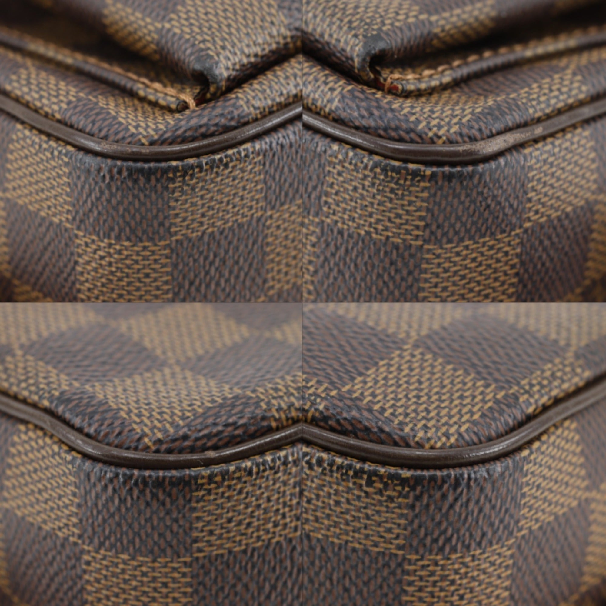 Louis Vuitton Damier Brown Damier Canvas Shoulder Bag (Pre-Owned)