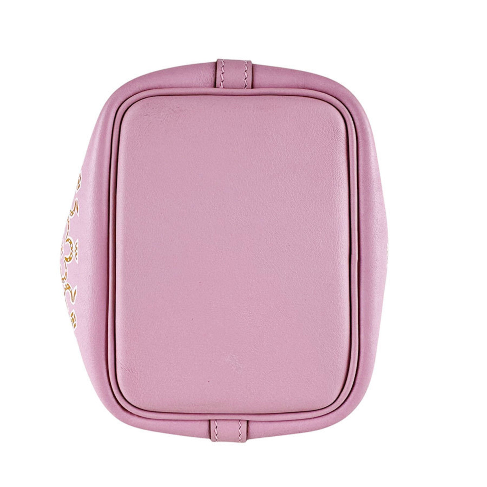 Hermes Pink Swift Leather Handbag (Pre-Owned)