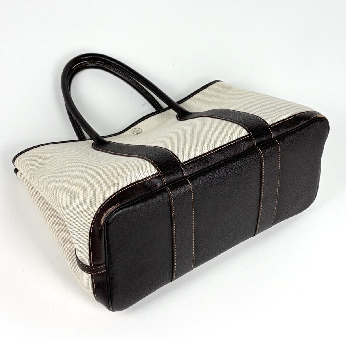 Hermes Cocaon Toile H Tote Bag (Pre-Owned)