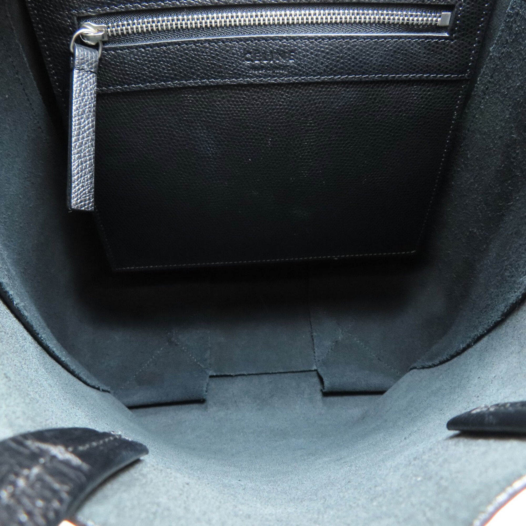 Celine Black Leather Handbag (Pre-Owned)