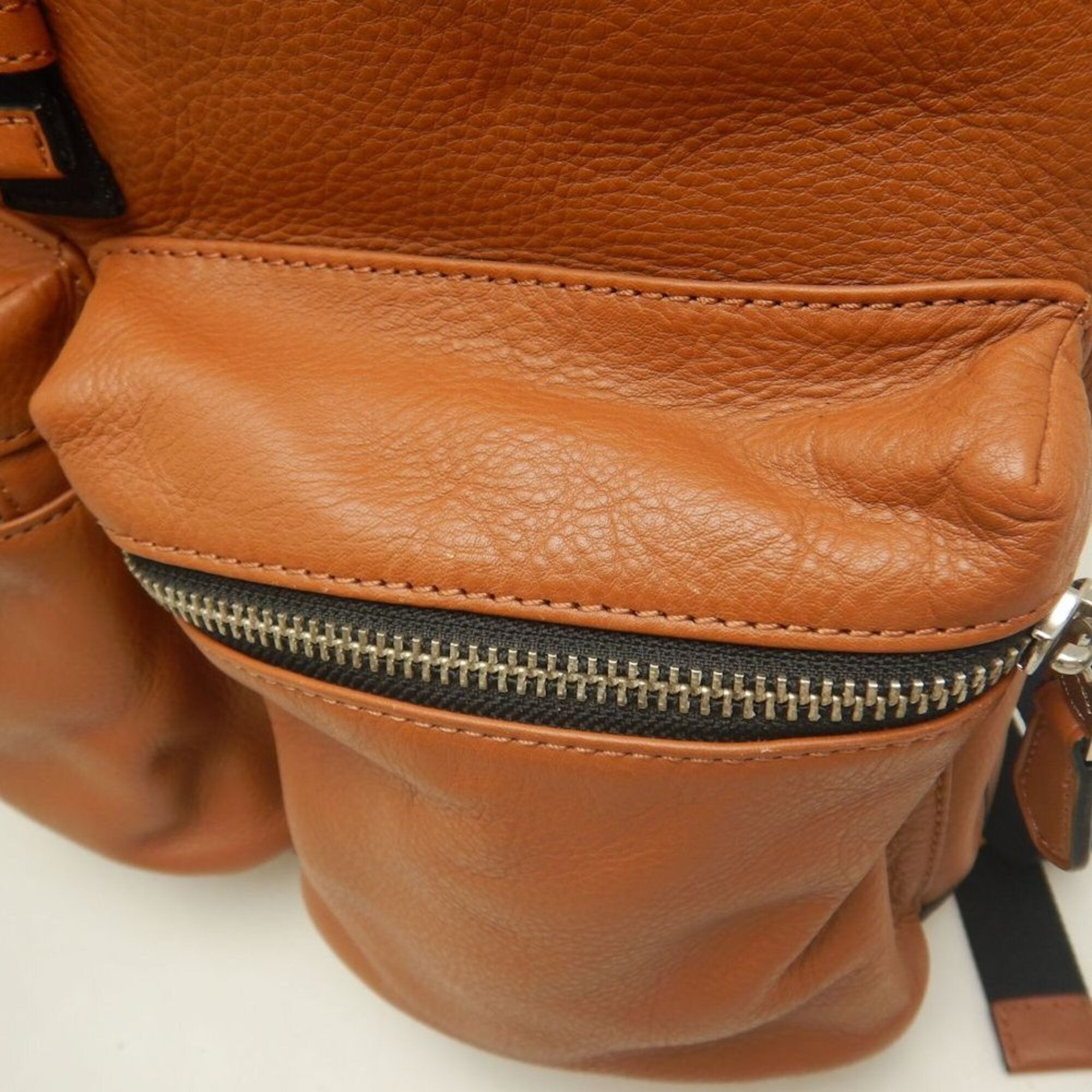 Coach Brown Leather Backpack (Pre-Owned)