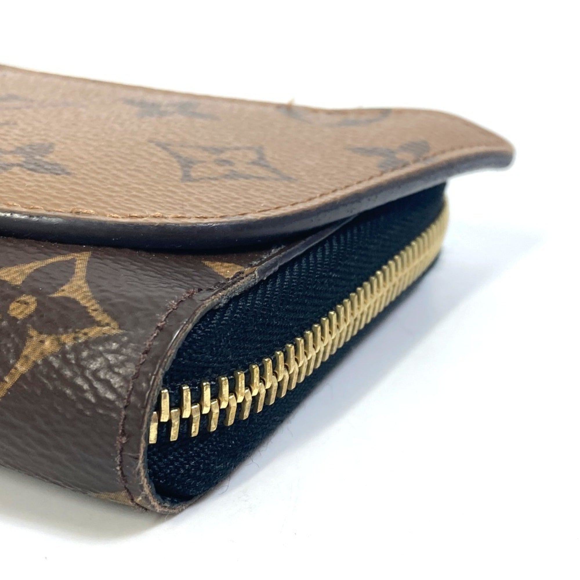 Louis Vuitton Monogram Brown Monogram Monogram Reverse Monogram Monogram Reverse Long Wallet (Bi-Fold) (Pre-Owned)