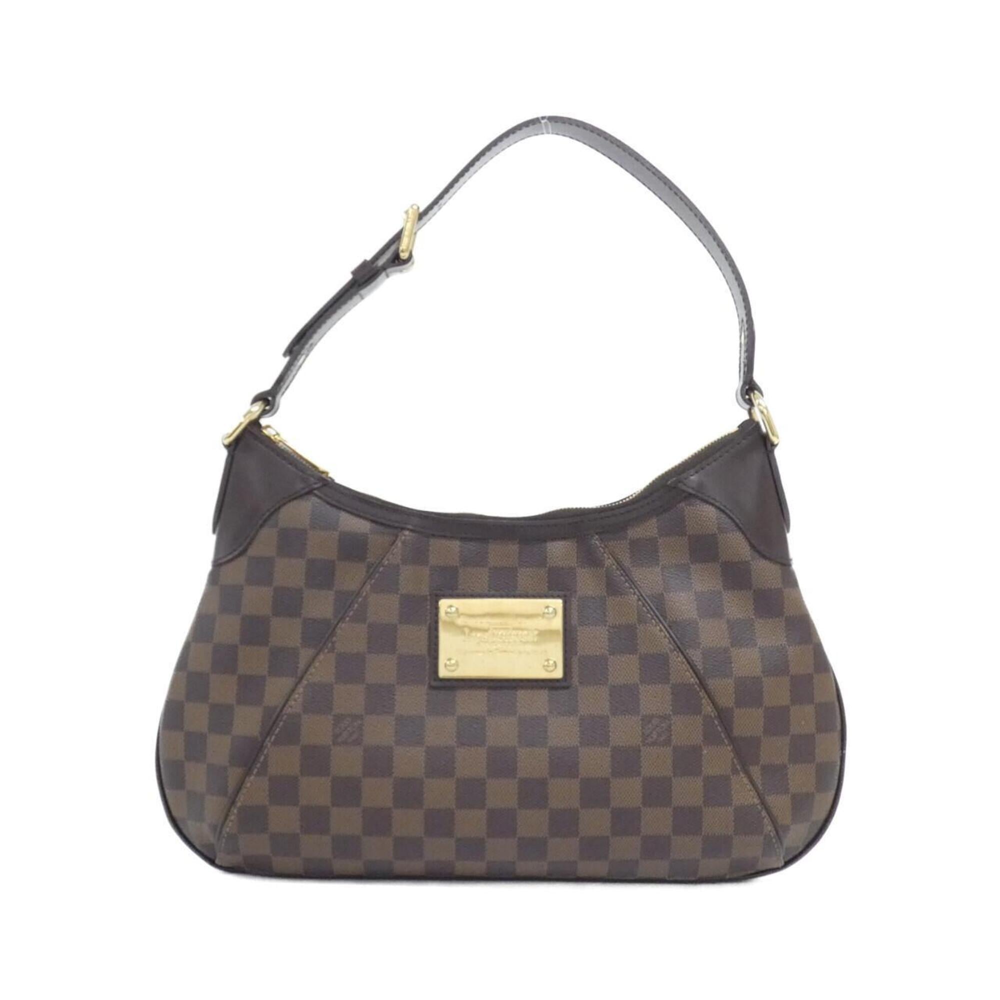 Louis Vuitton Ebene Coated Canvas Shoulder Bag (Pre-Owned)