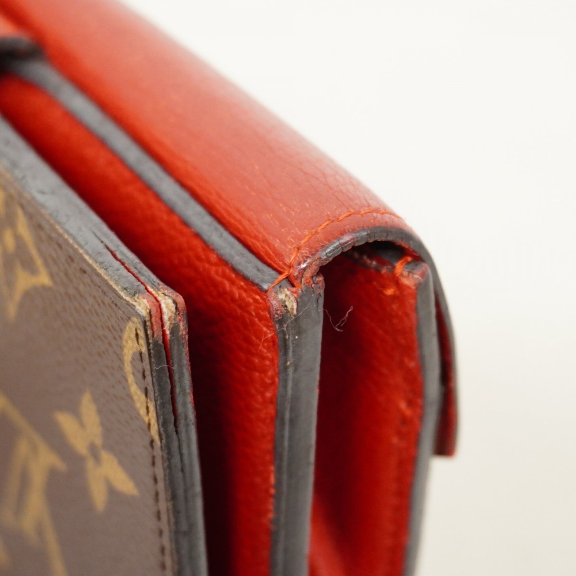 Louis Vuitton Brown Cerise Wallet (Bi-Fold) (Pre-Owned)