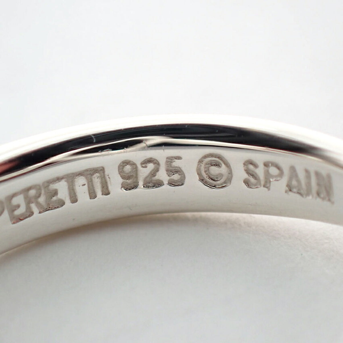 Tiffany Sterling Silver 925 Band Ring (Pre-Owned)