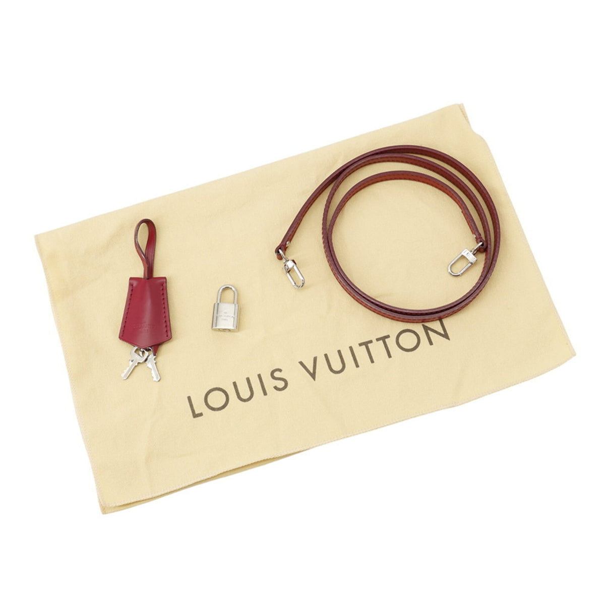 Louis Vuitton Epi Fuchsia Epi Leather Handbag Shoulder Bag (Pre-Owned)