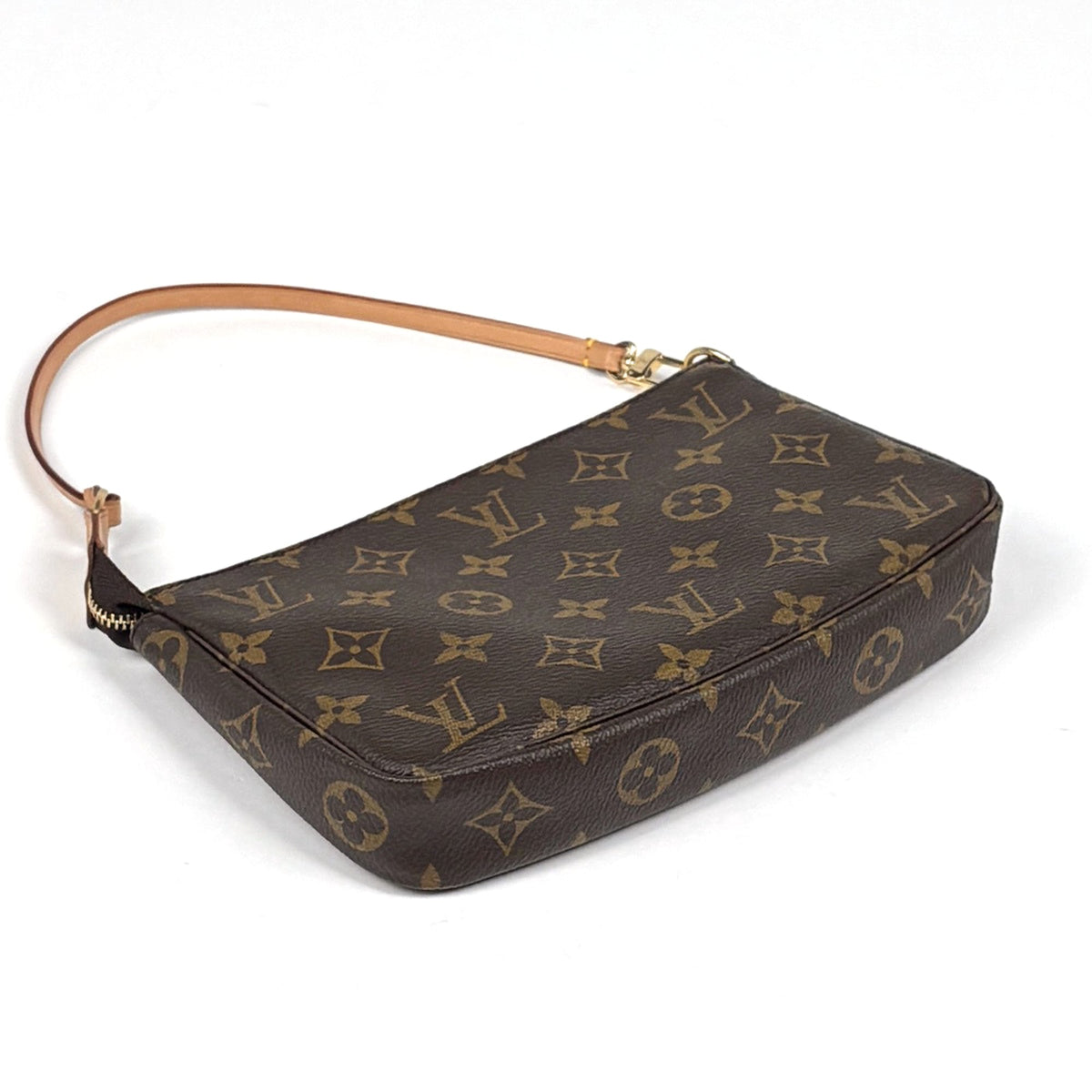 Louis Vuitton Brown Monogram Pochette (Pre-Owned)