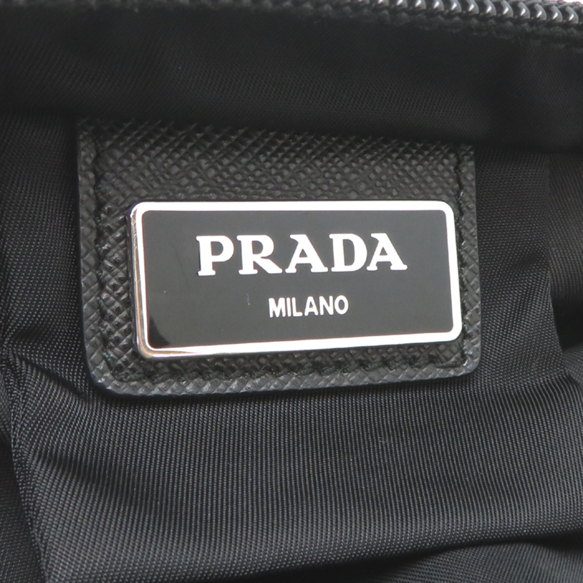 Prada Black Nylon Shoulder Bag (Pre-Owned)
