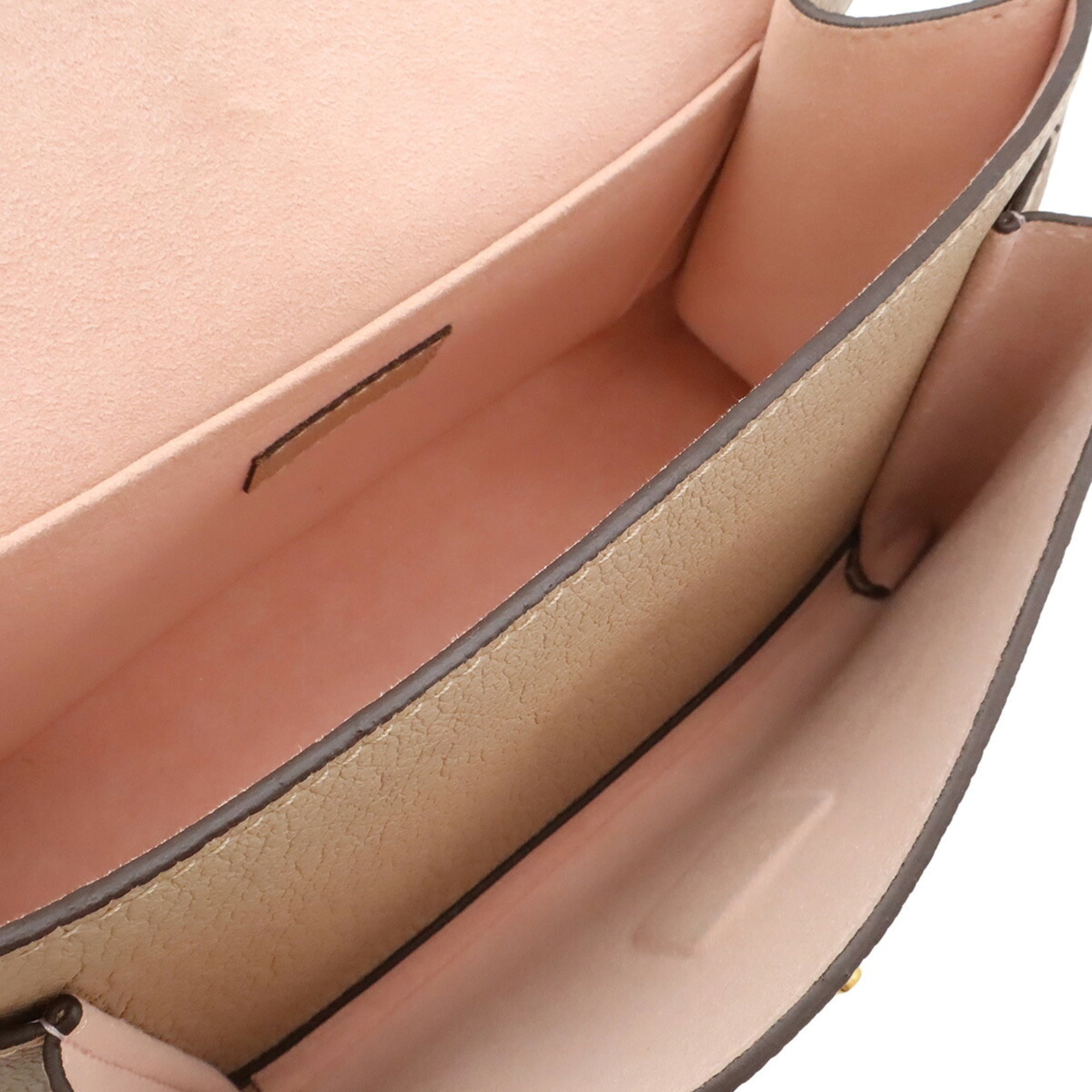 Louis Vuitton Grayish Leather Pochette Shoulder Bag (Pre-Owned)
